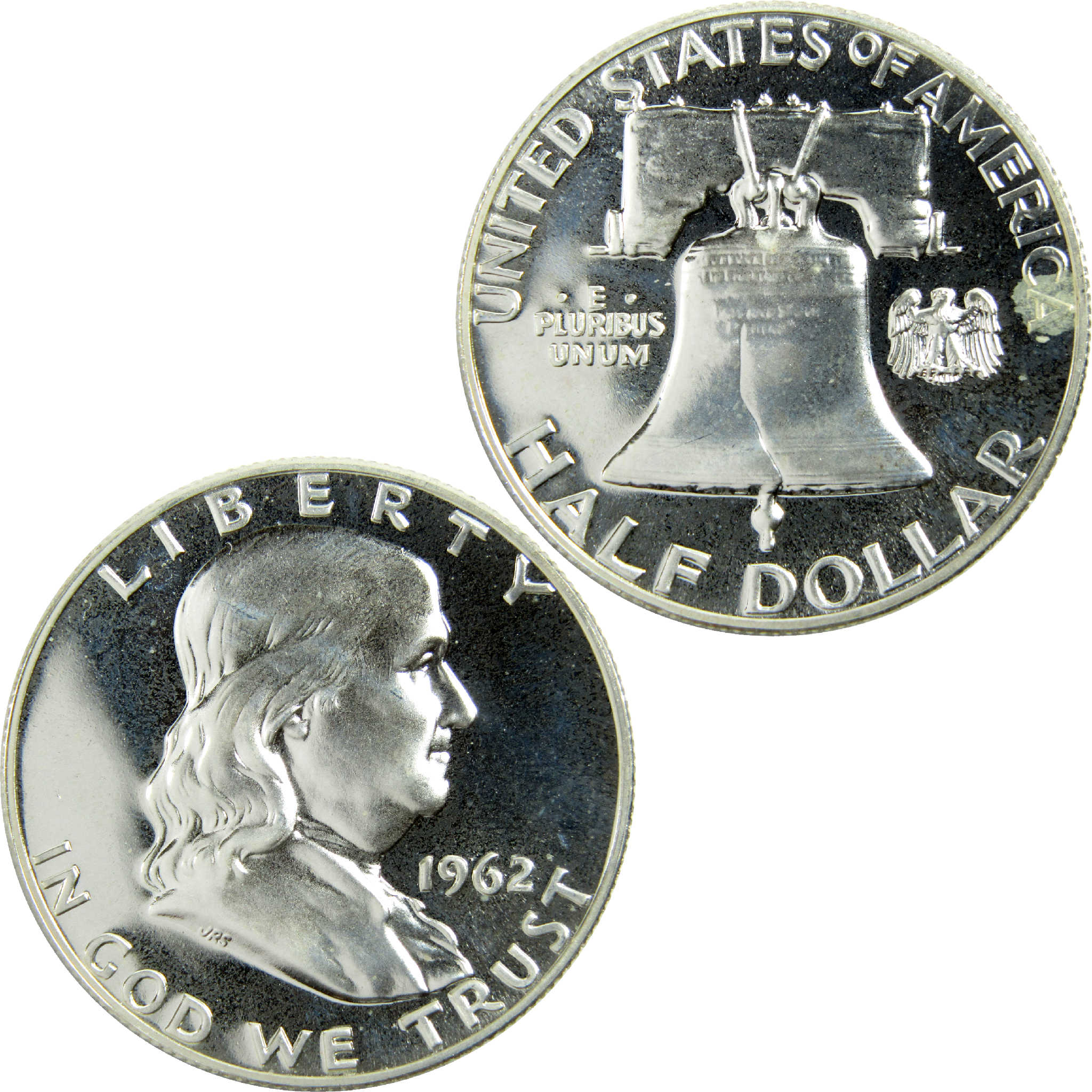 1962 Franklin Half Dollar Silver 50c Proof Coin SKU:I12314
