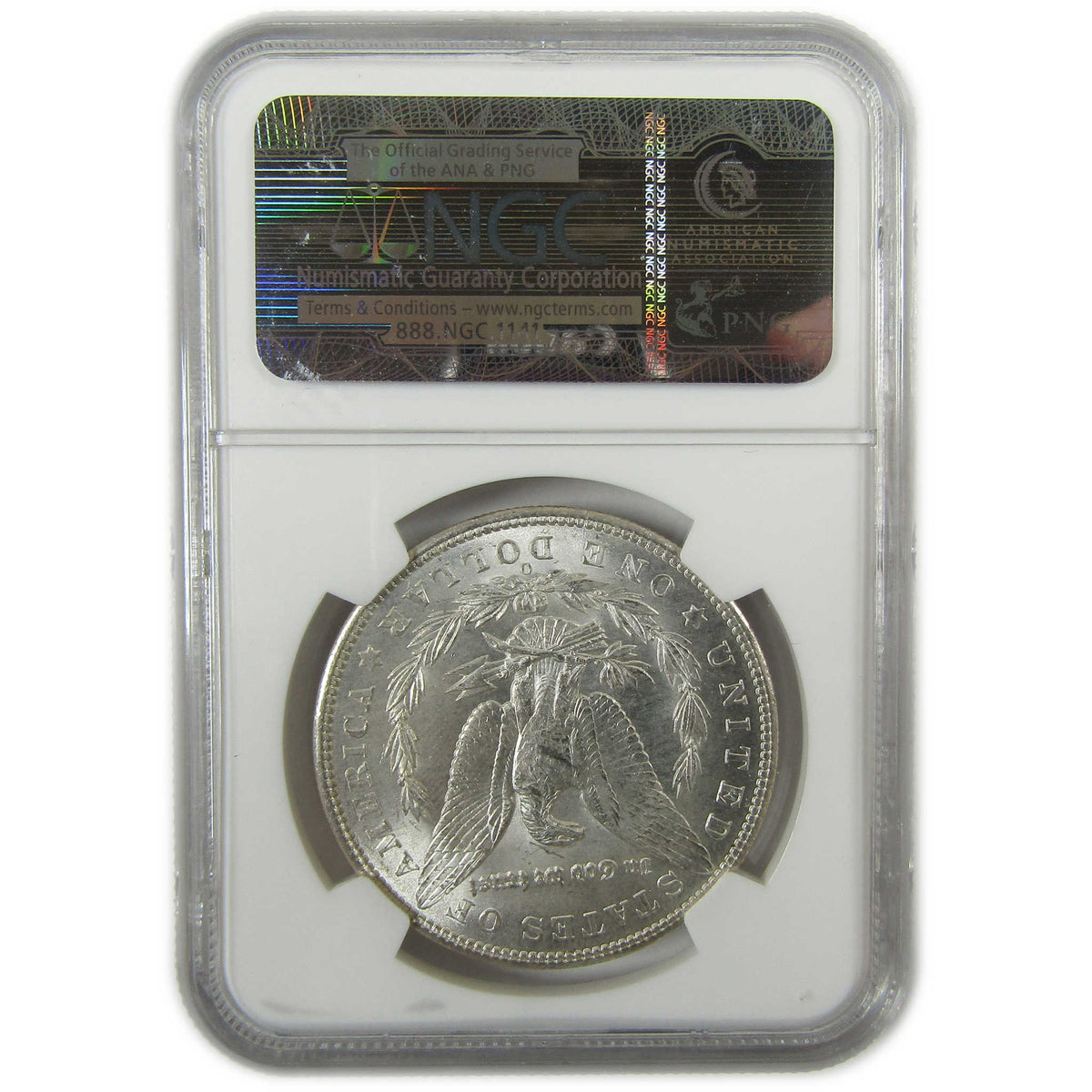 1902 O Morgan Silver Dollar MS 64 NGC $1 Coin Toned SKU:CP1661