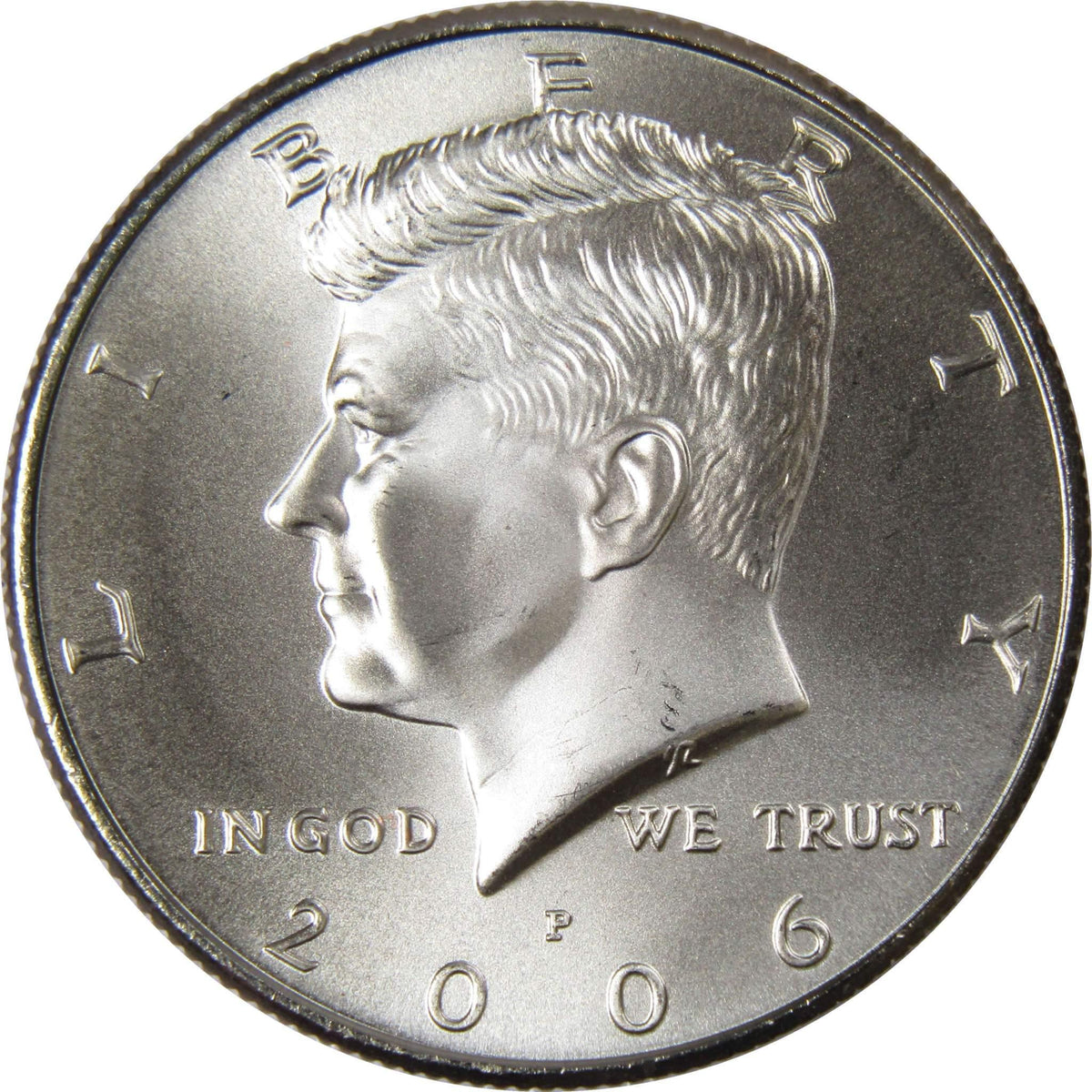 2006 P Kennedy Half Dollar Clad Uncirculated Mint State 50c Coin
