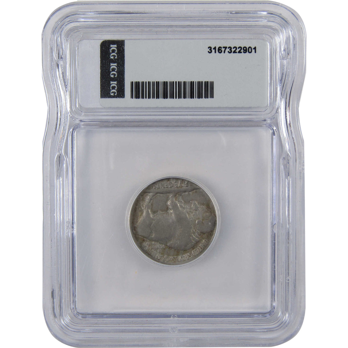 1924 S Indian Head Buffalo Nickel F 12 ICG 5c Coin SKU:I29125