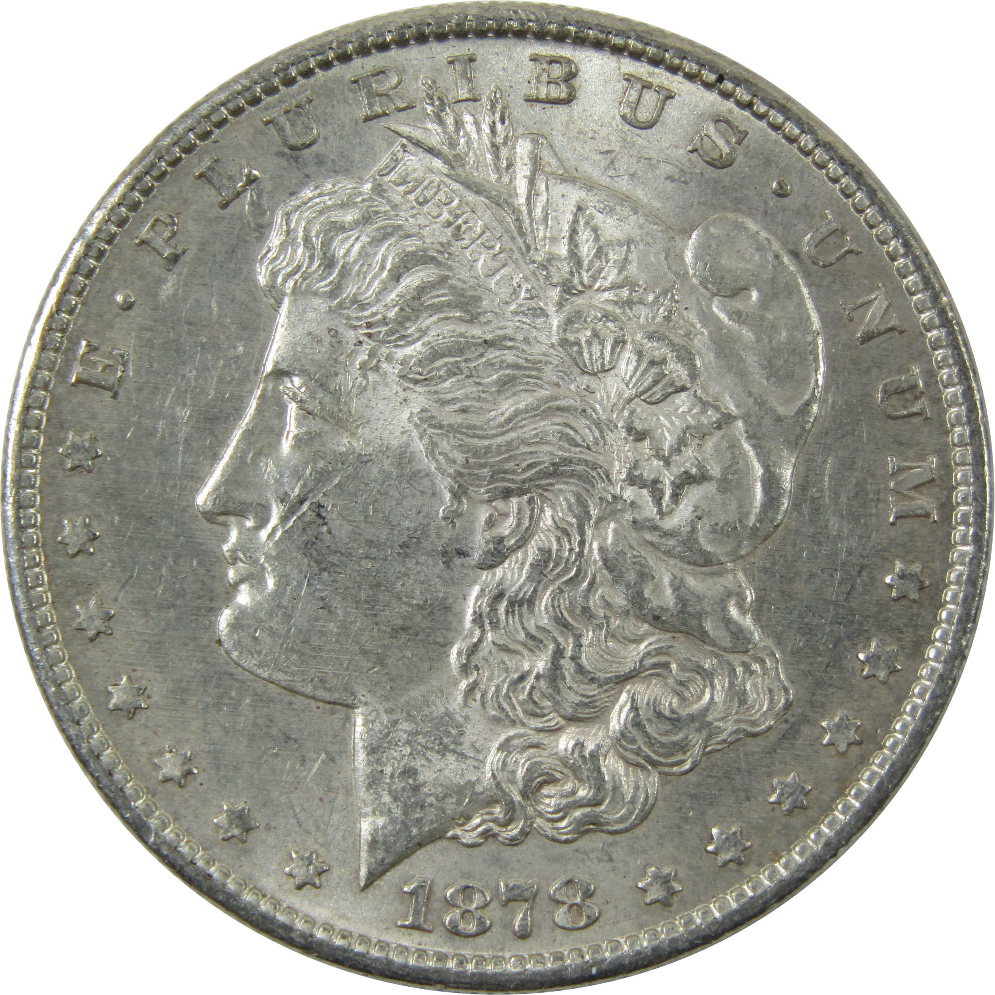 1878 S Morgan Dollar AU About Uncirculated Silver $1 Coin SKU:I14207 - Morgan coin - Morgan silver dollar - Morgan silver dollar for sale - Profile Coins &amp; Collectibles