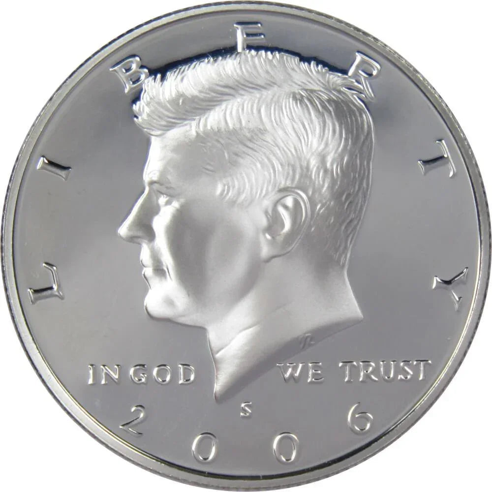 2006 S Kennedy Silver Half Dollar Proof 50c Coin Collectible