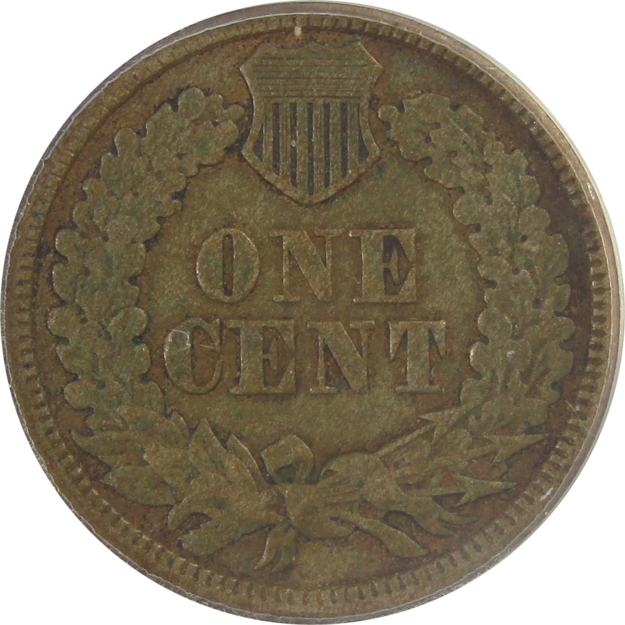 1860 Indian Head Cent EF 45 ANACS Penny 1c Coin SKU:I21962