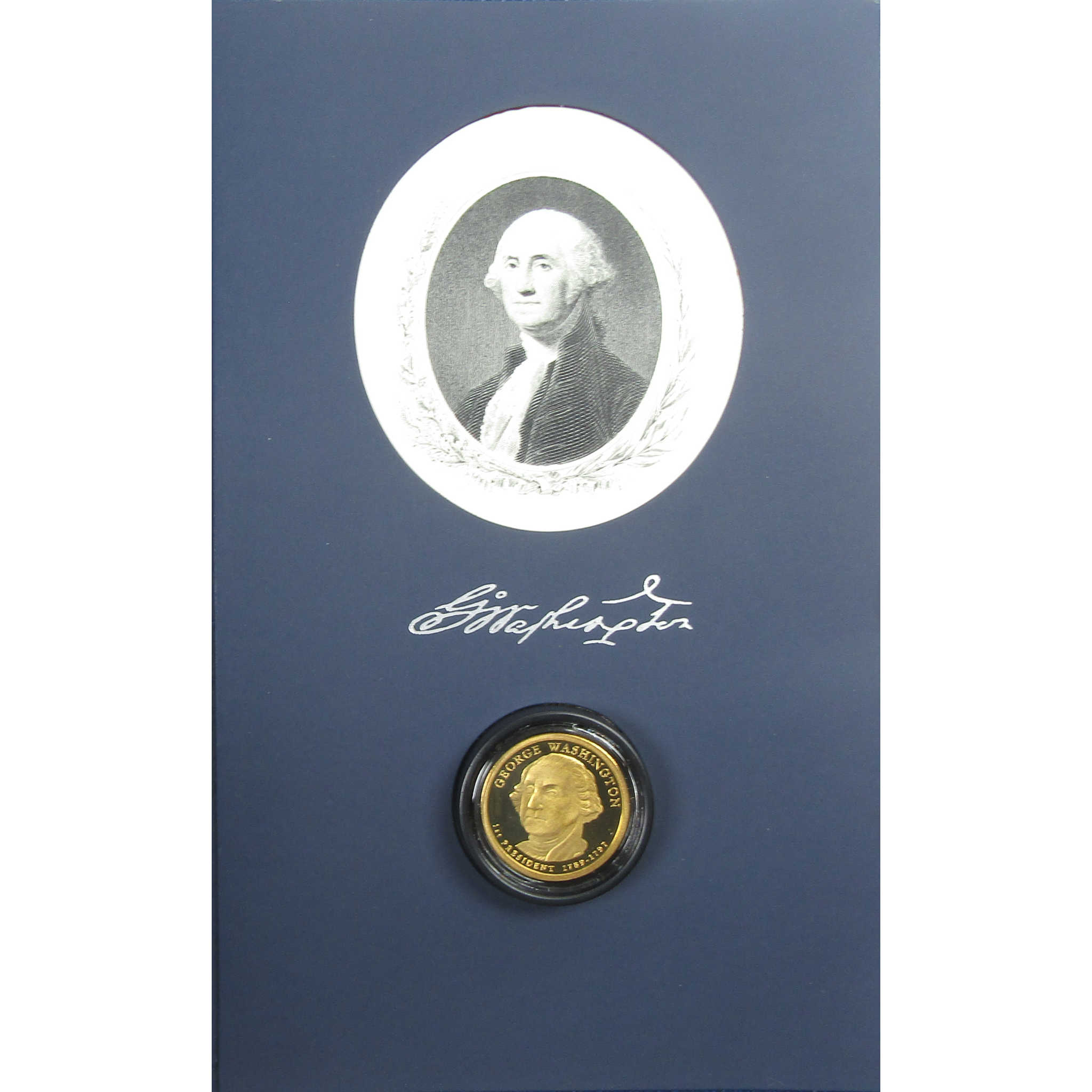 2007 S George Washington Presidential Dollar Signature Set SKU:CPC9048