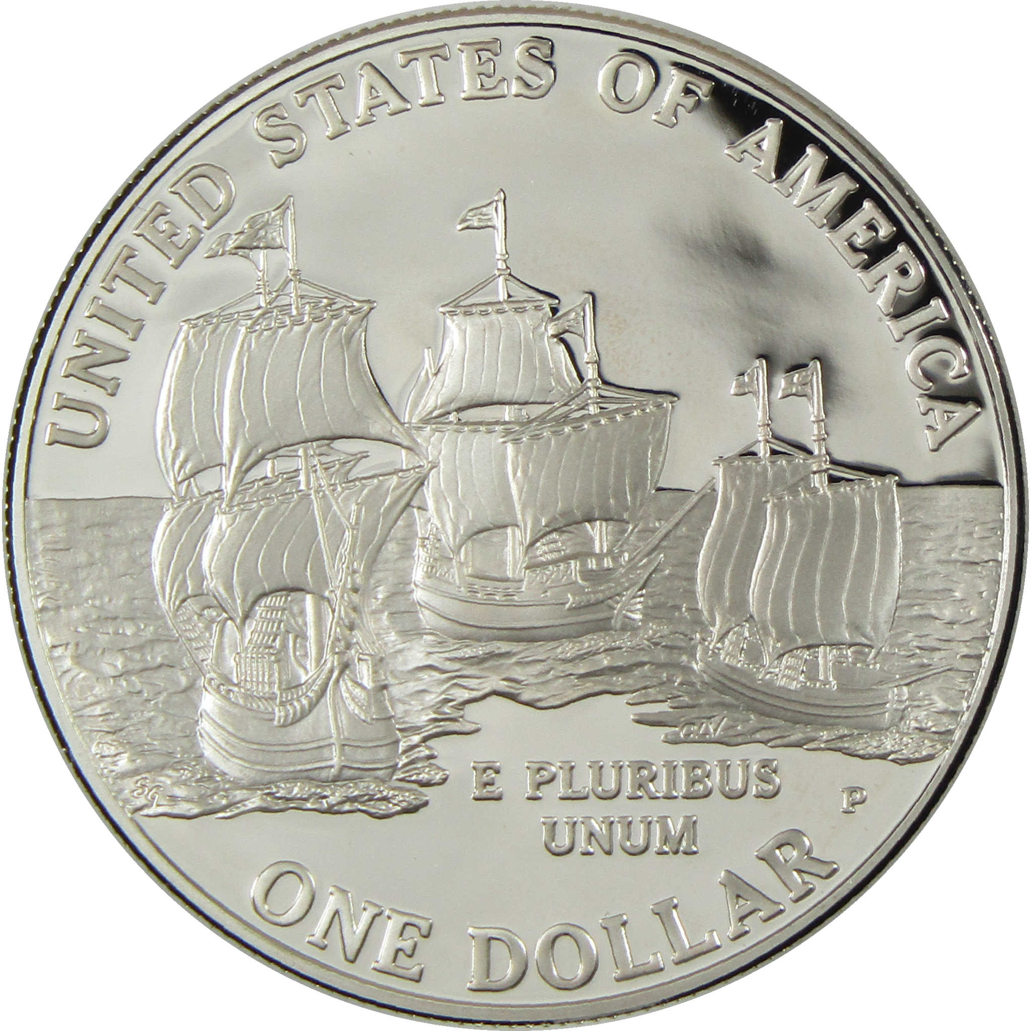 2007 P Jamestown 400th Anniversary Commemorative Silver Dollar Proof