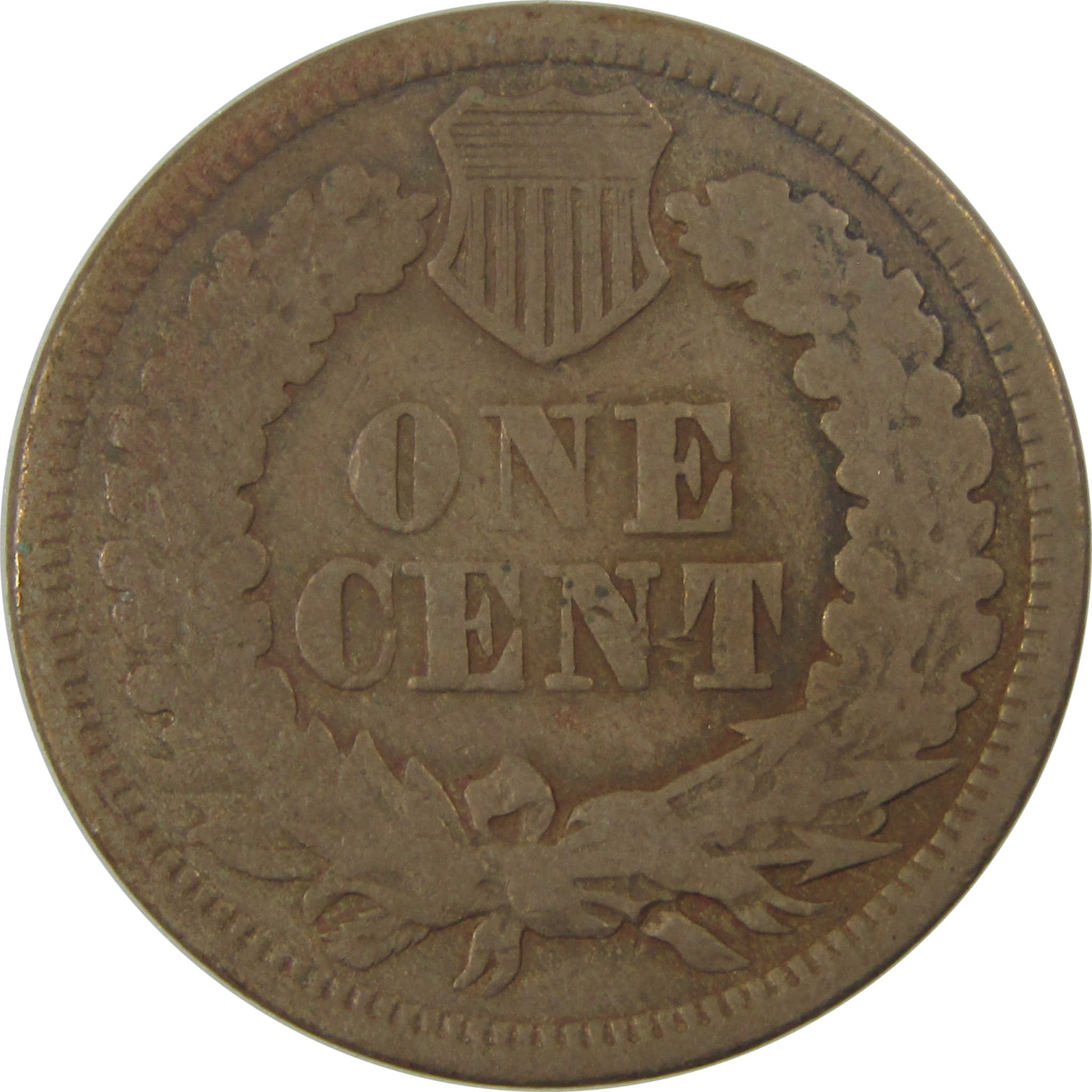 1862 Indian Head Cent G Good Penny 1c Coin Collectible SKU:I24295