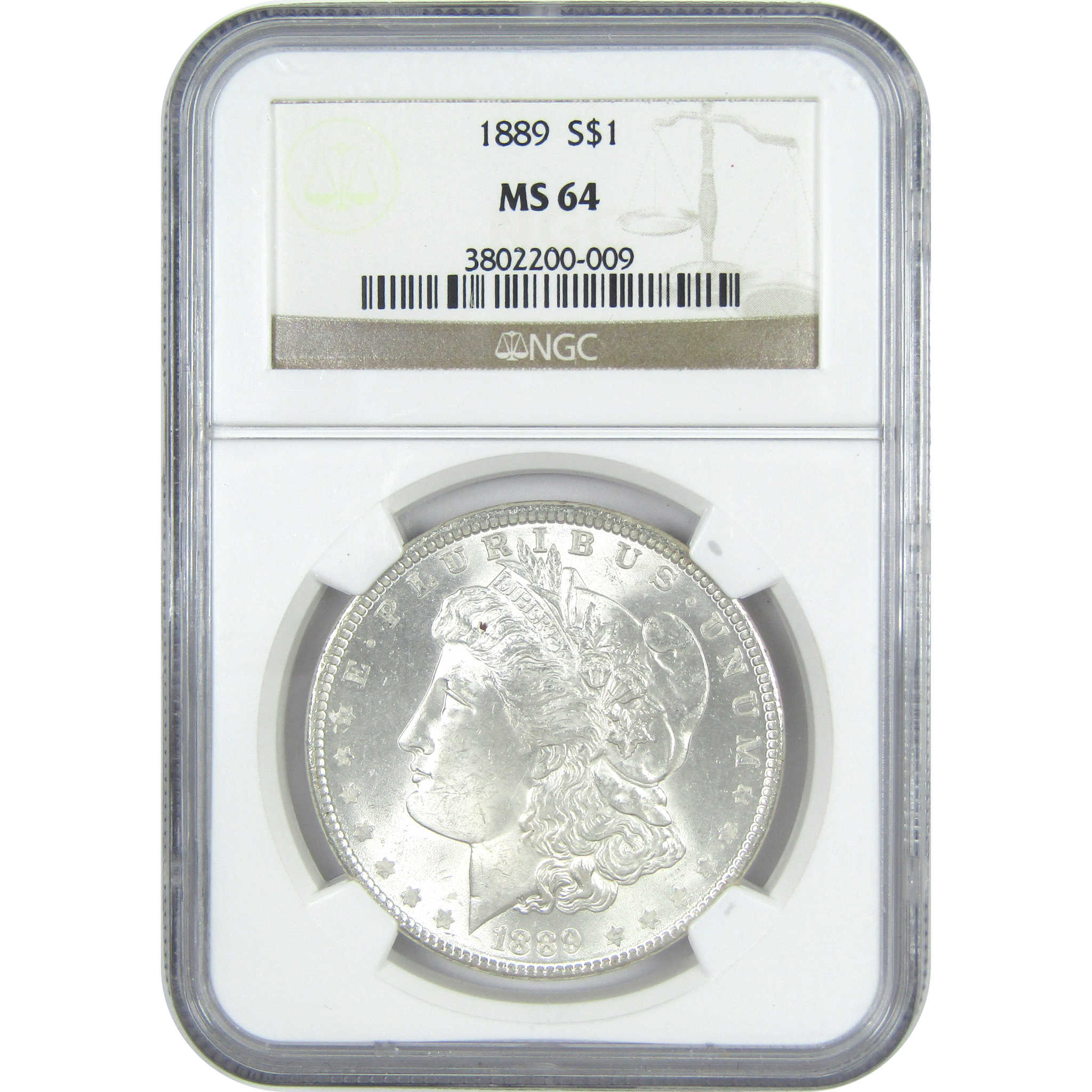 1889 Morgan Dollar MS 64 NGC Silver $1 Uncirculated Coin SKU:I15364 - Morgan coin - Morgan silver dollar - Morgan silver dollar for sale - Profile Coins &amp; Collectibles