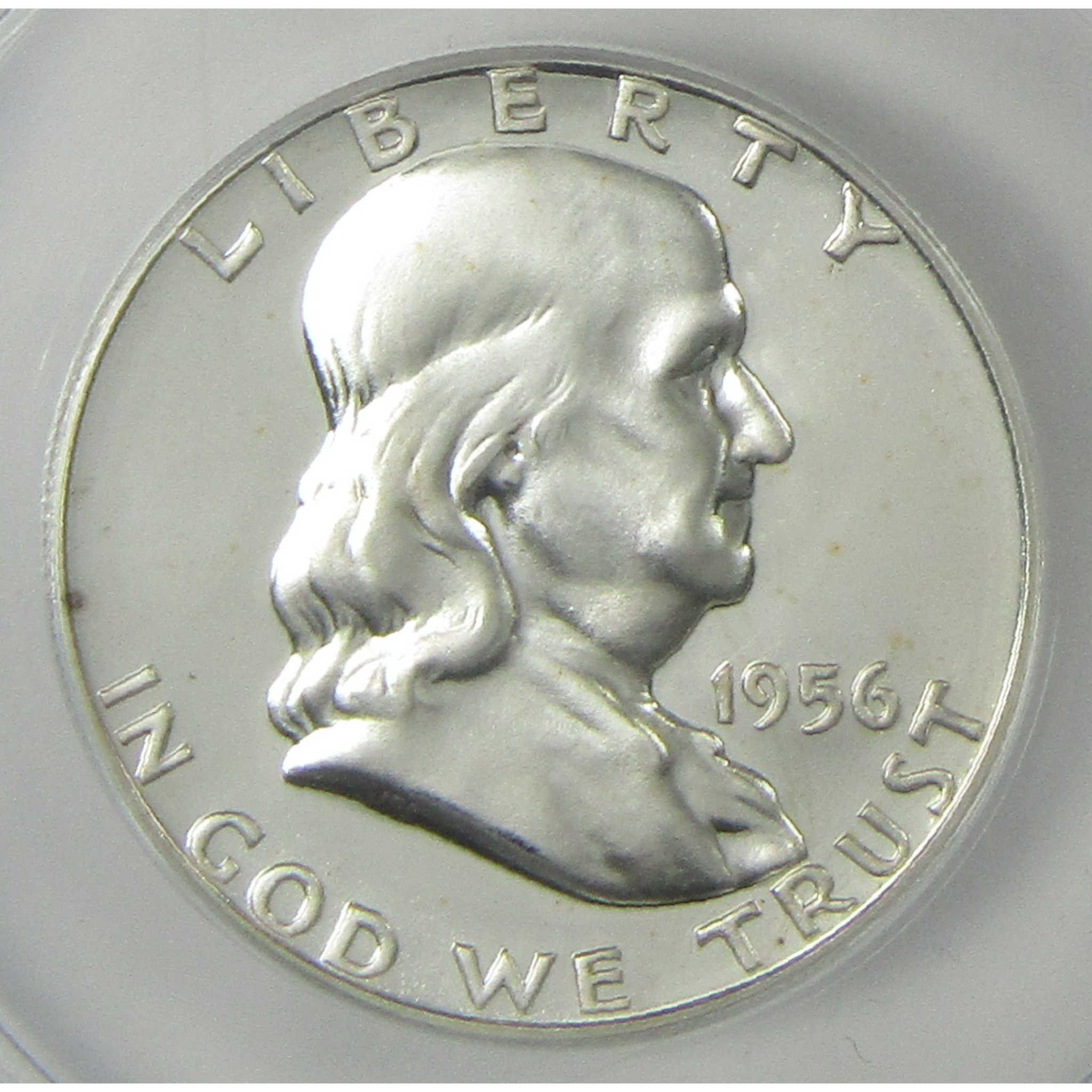 1956 Type 2 Franklin Silver Half Dollar PF 66 ANACS Proof SKU:I25590