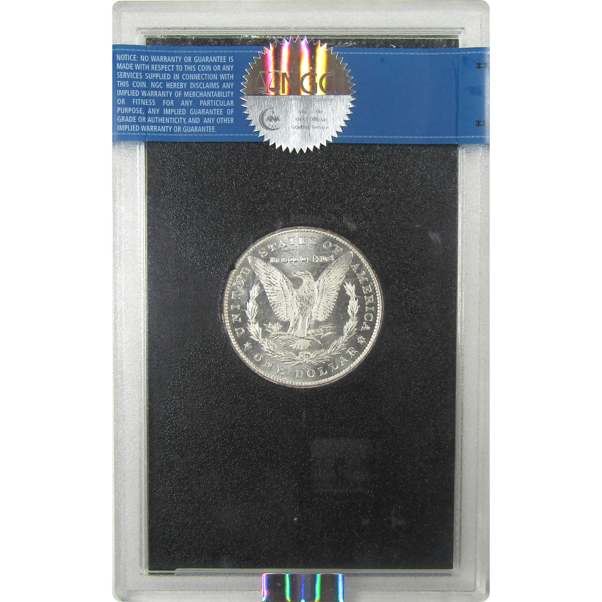 1881 CC GSA Morgan Silver Dollar MS 63 DPL NGC $1 Coin OGP SKU:I23784