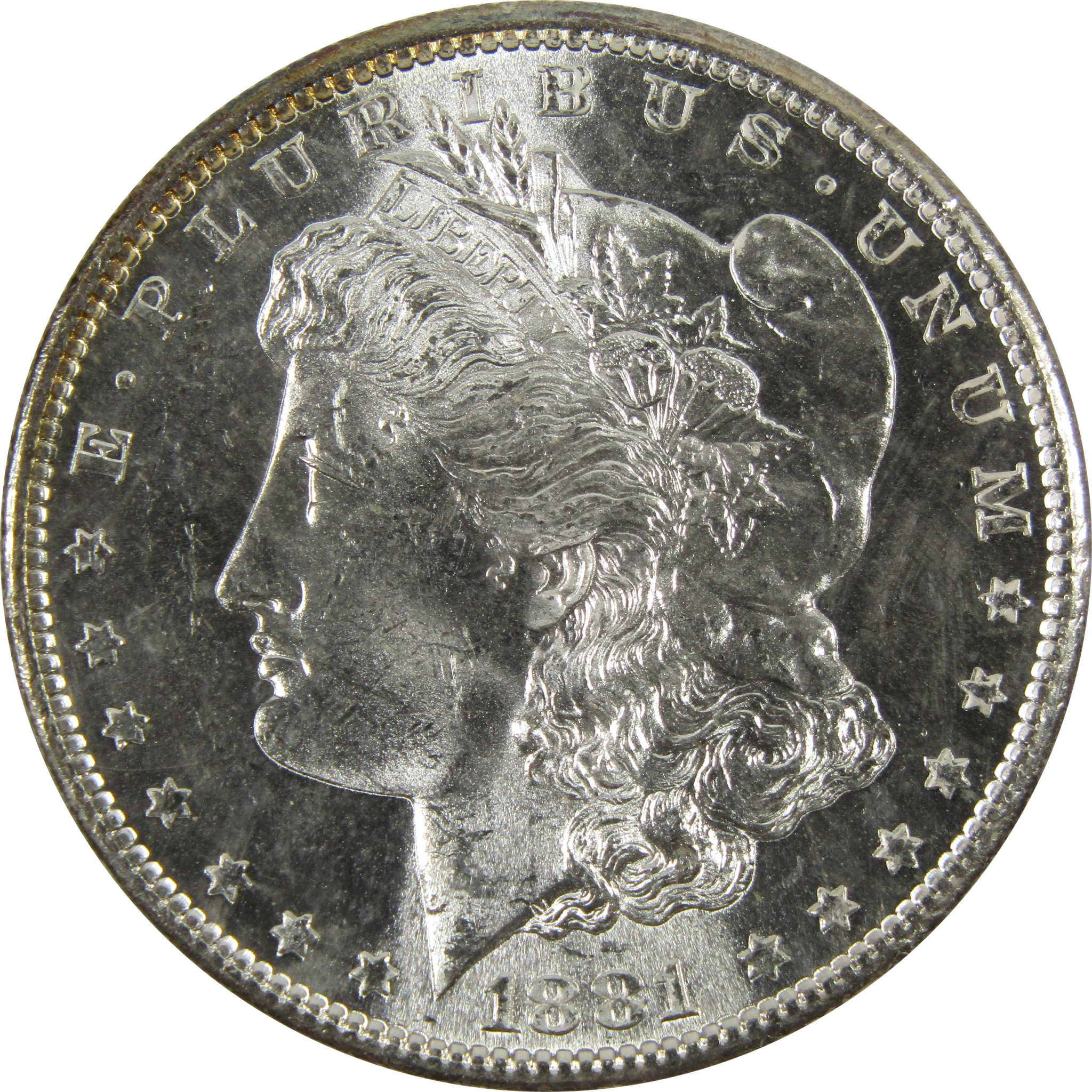 1881 S Morgan Dollar BU Choice Uncirculated 90% Silver $1 SKU:I6204 - Morgan coin - Morgan silver dollar - Morgan silver dollar for sale - Profile Coins &amp; Collectibles