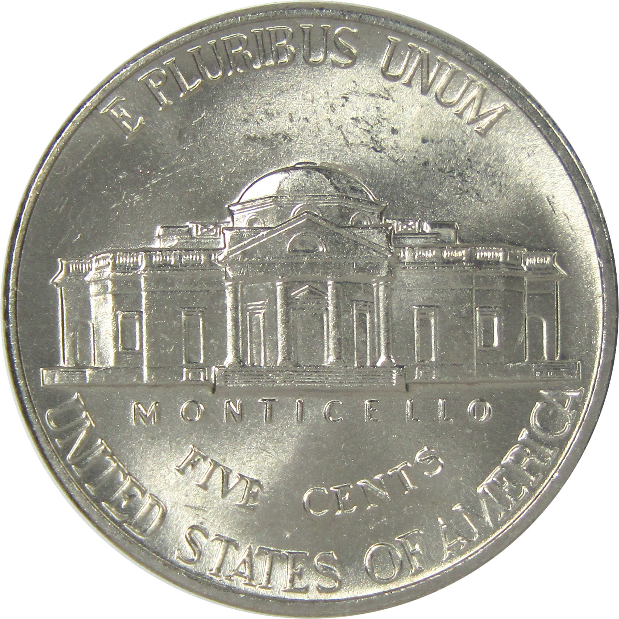 1996 P Jefferson Nickel Uncirculated 5c Coin