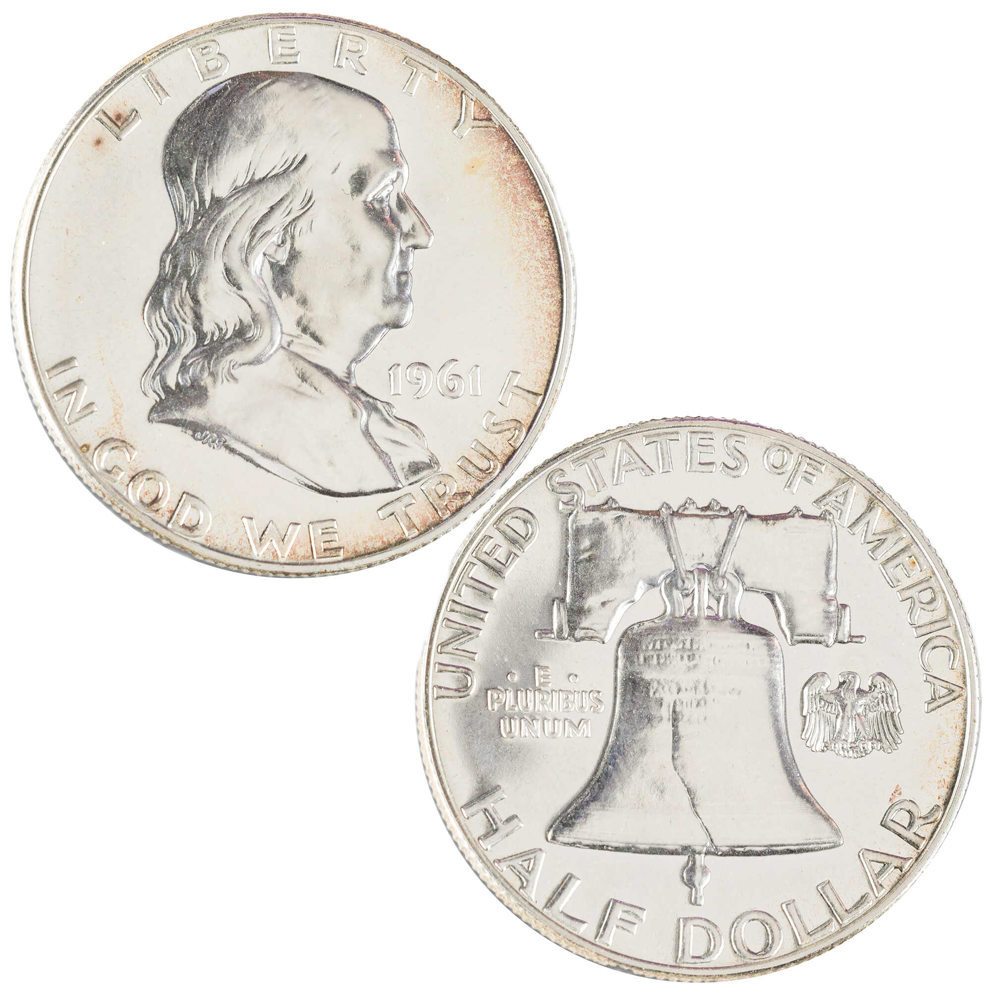 1961 Franklin Half Dollar Silver 50c Proof Coin SKU:I12084