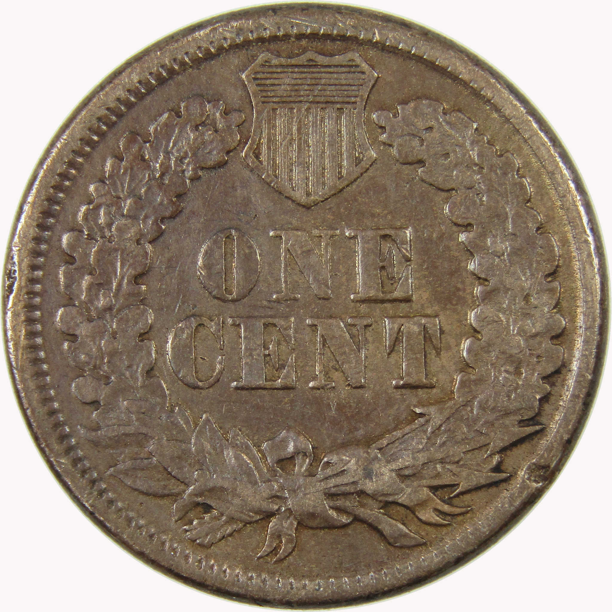 1860 Indian Head Cent VF Very Fine Details Penny 1c Coin SKU:CP1069