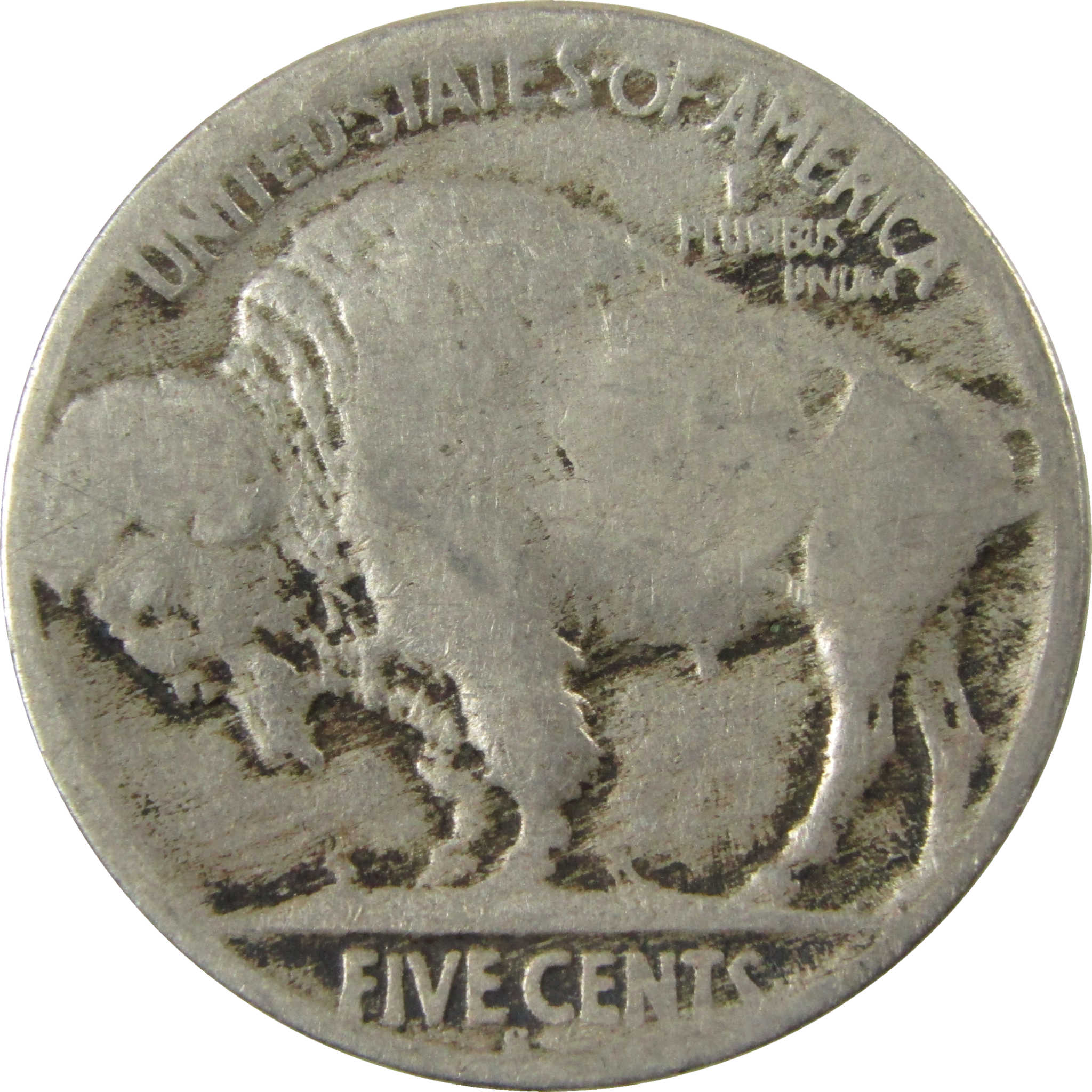 1921 S Indian Head Buffalo Nickel AG About Good 5c Coin SKU:I28130