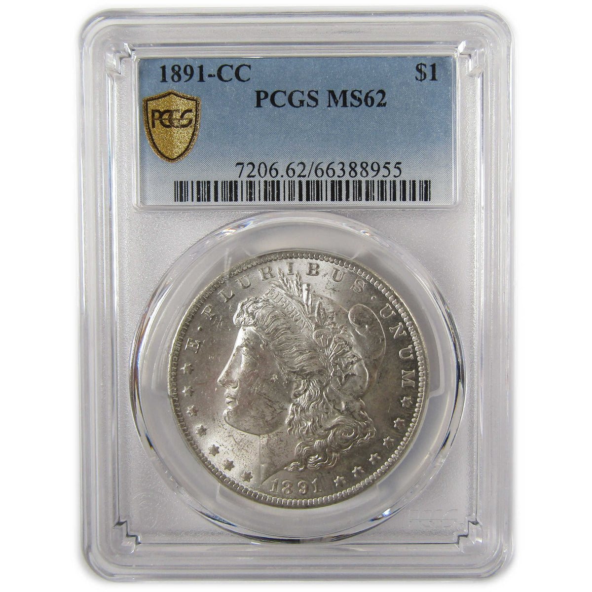 1891 CC Morgan Silver Dollar MS 62 PCGS $1 Coin SKU:I29311 - Morgan coin - Morgan silver dollar - Morgan silver dollar for sale - Profile Coins &amp; Collectibles