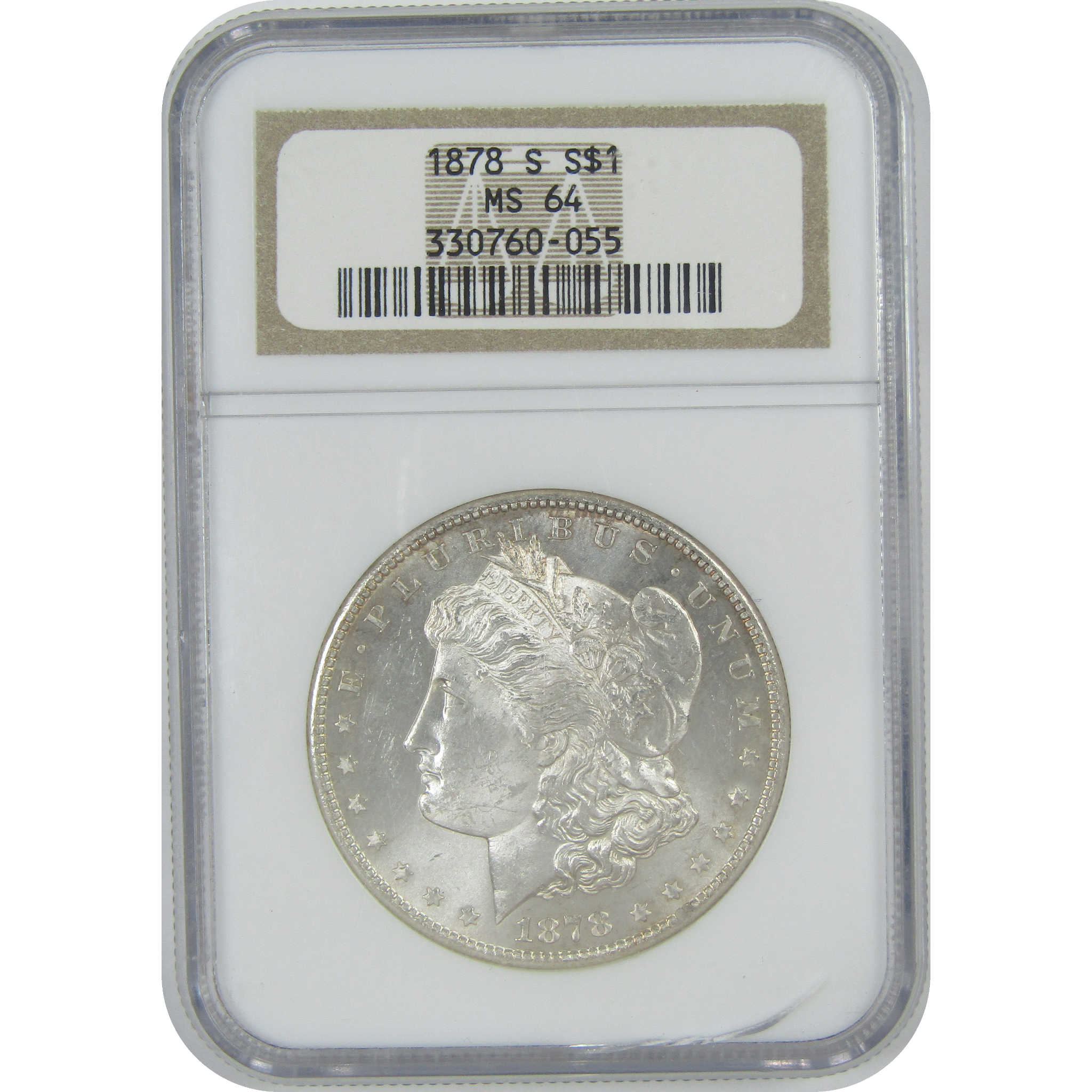 1878 S Morgan Dollar MS 64 NGC Silver $1 Uncirculated Coin SKU:I16537 - Morgan coin - Morgan silver dollar - Morgan silver dollar for sale - Profile Coins &amp; Collectibles