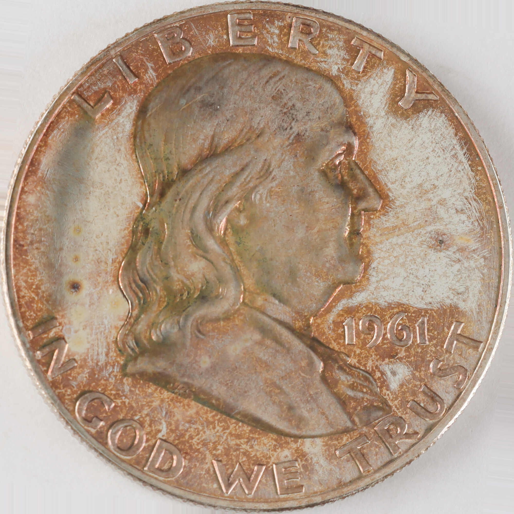 1961 Franklin Half Dollar Silver 50c Proof Coin SKU:I12083
