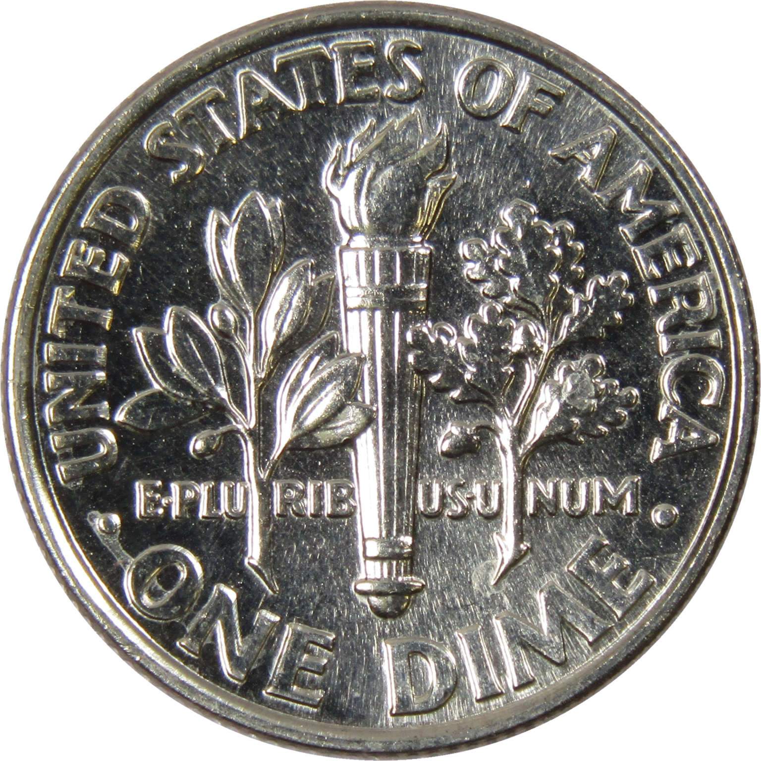 2001 D Roosevelt Dime Uncirculated Clad 10c Coin