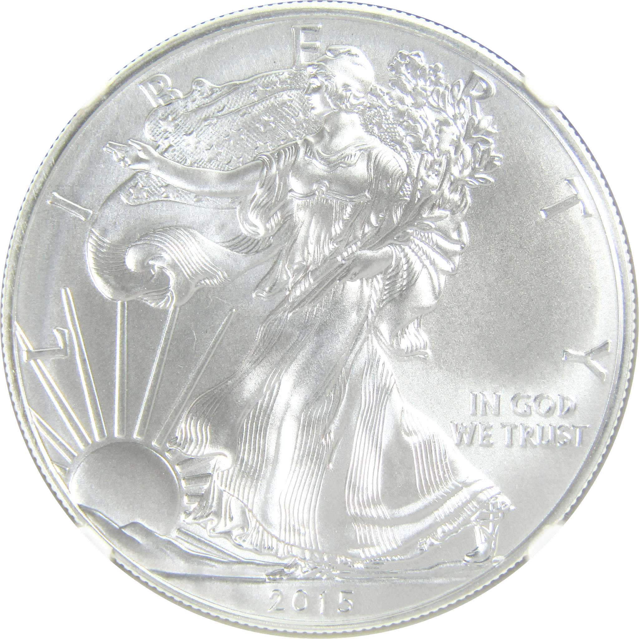 2015 (W) American Silver Eagle MS 70 NGC Early Releases SKU:CPC9430