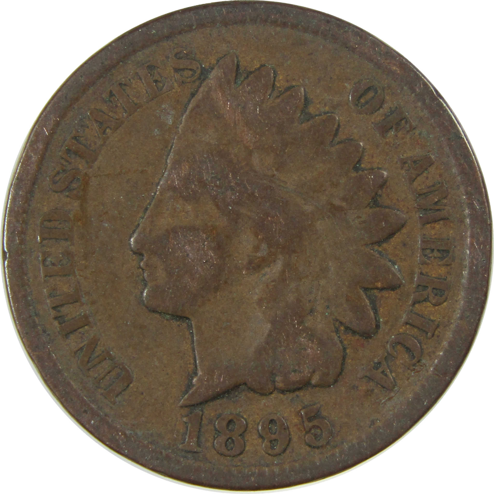 1895 Indian Head Cent G Good Penny 1c Coin SKU:I27046