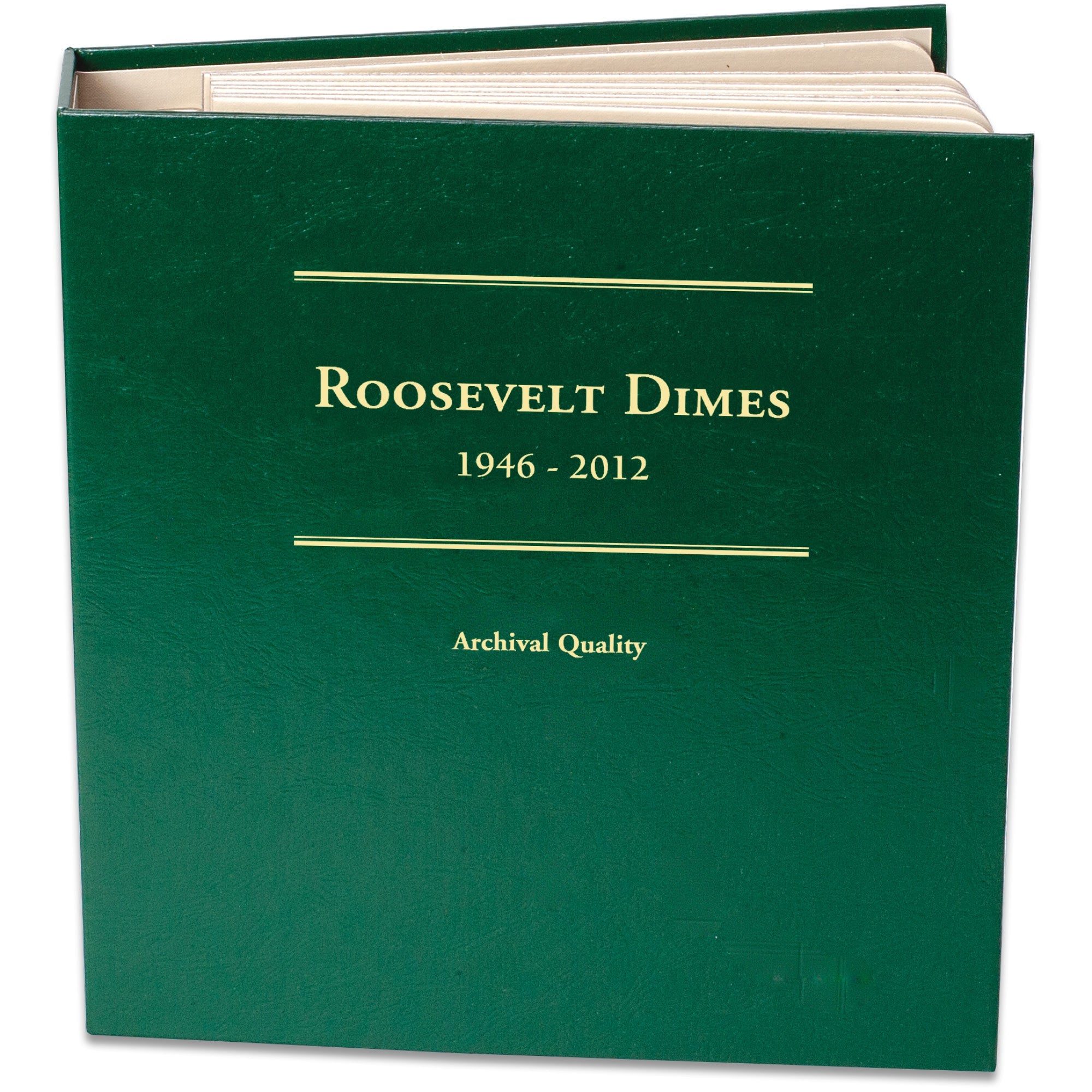 1946-2012 Roosevelt Dime Coin Album Littleton Coin Company