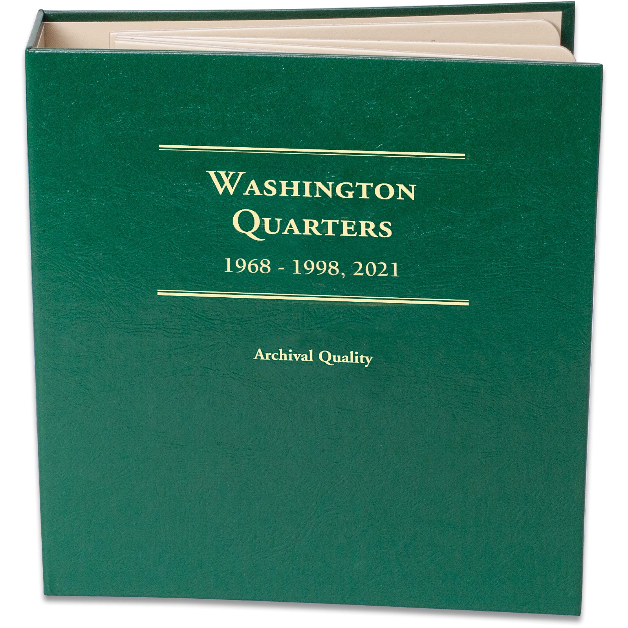 1968-1998 & 2021 Washington Quarter Coin Album Volume 2 Littleton Coin