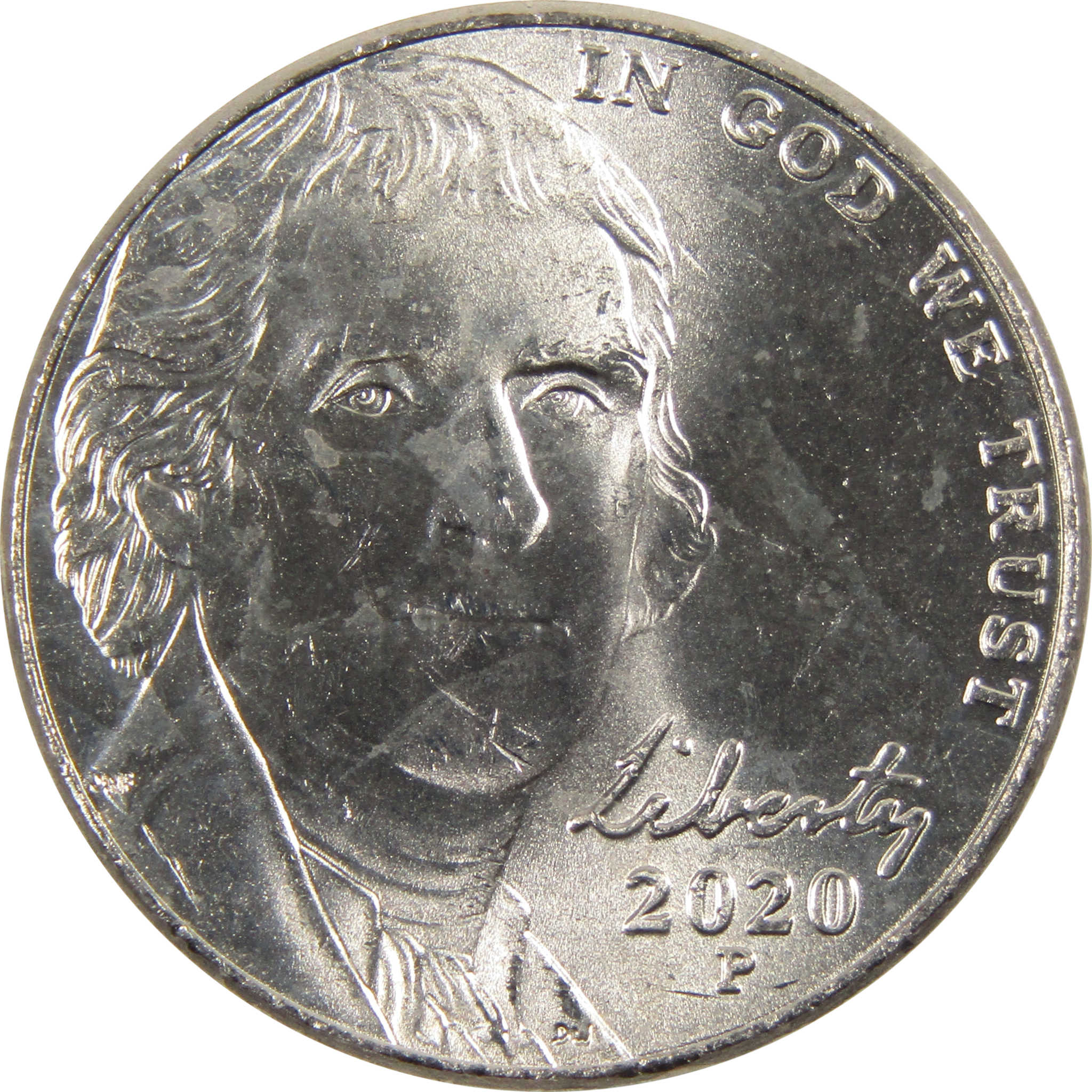 2020 P Jefferson Nickel BU Uncirculated 5c Coin