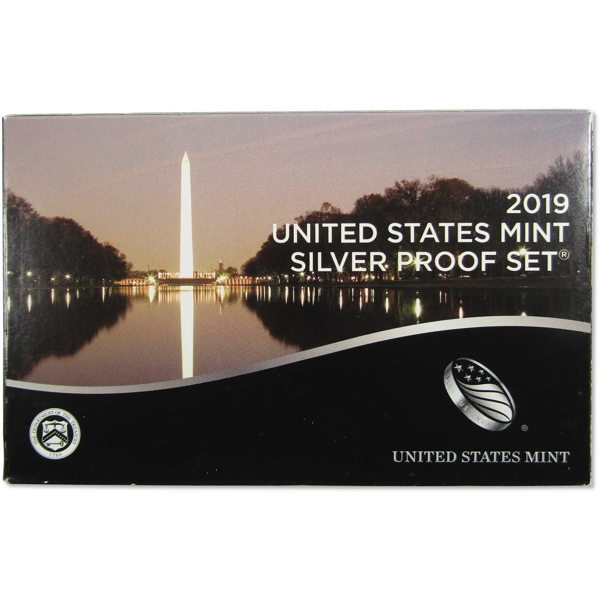 2019 Silver Proof Set U.S Mint OGP COA with 2019-W Reverse Proof Penny