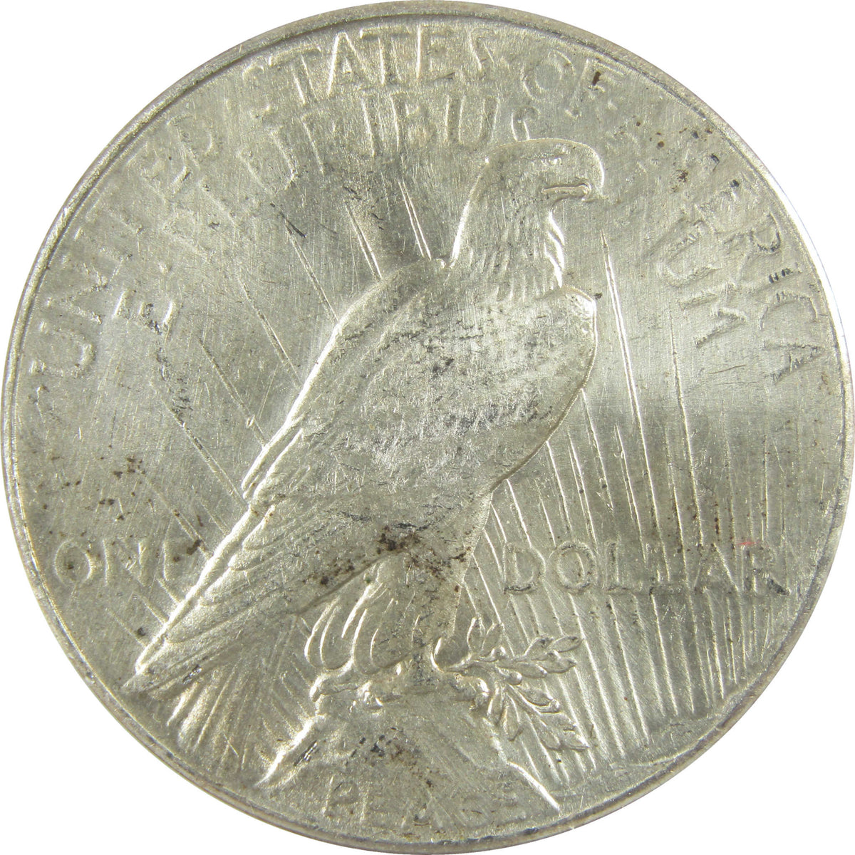 1926 VAM-2 Dbl Rev Peace Silver $1 AU 55 Details ANACS SKU:I28589