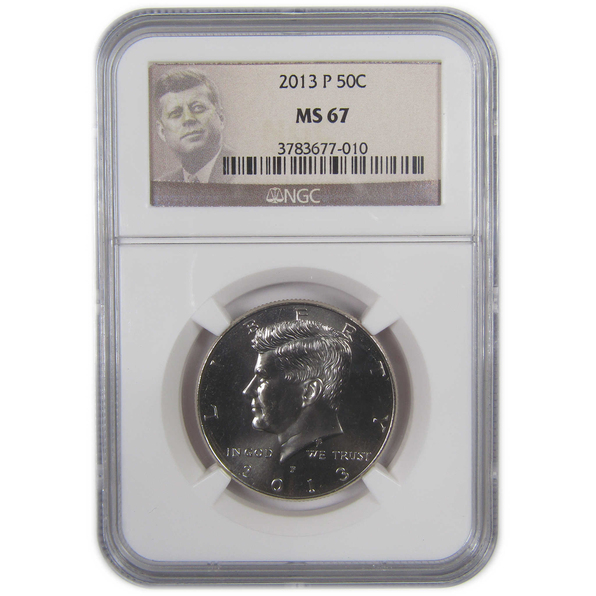 2013 P Kennedy Half Dollar MS 67 NGC Clad Uncirculated 50c SKU:CPC9743