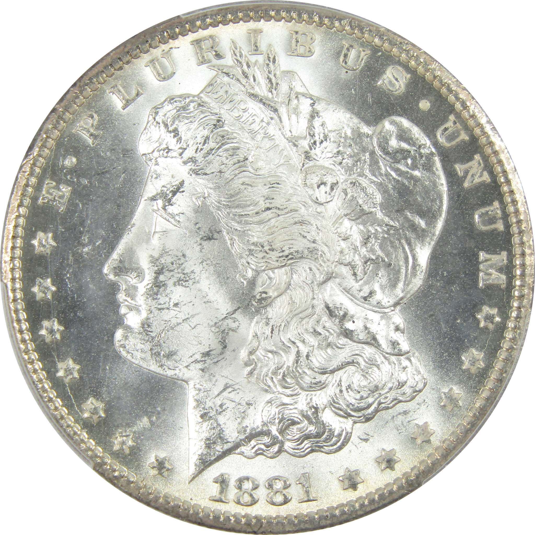 1881 CC Morgan Dollar MS 63 PCGS Silver $1 Uncirculated SKU:I14602 - Morgan coin - Morgan silver dollar - Morgan silver dollar for sale - Profile Coins &amp; Collectibles