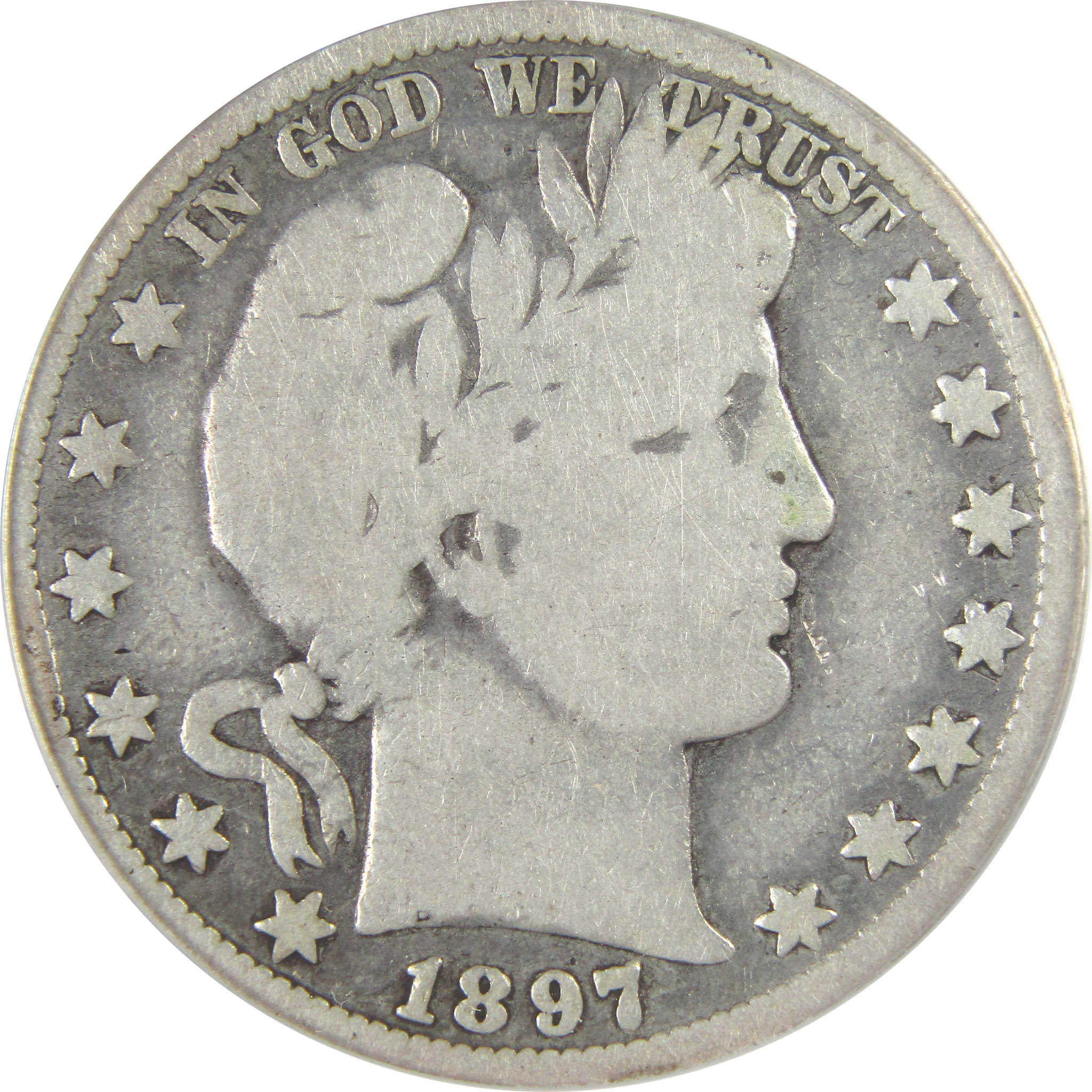 1897 O Barber Half Dollar FR 2 ANACS Silver 50c Coin SKU:I16347