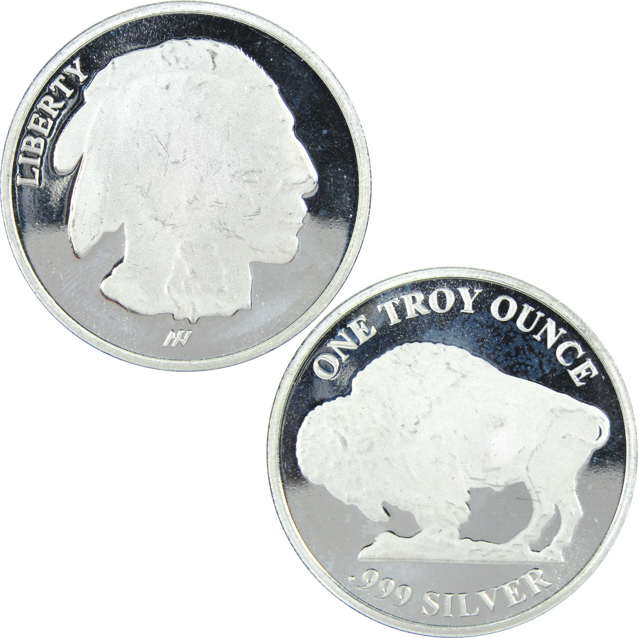 Indian Head Buffalo 1 oz .999 Silver Round Collectible SKU:CPC7844