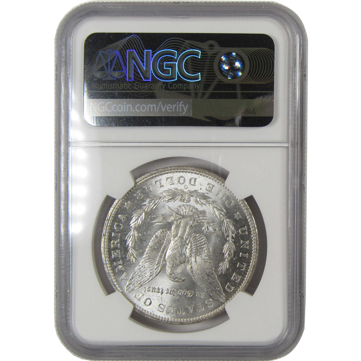 1904 O Morgan Silver Dollar MS 65 NGC Uncirculated $1 Coin Collectible