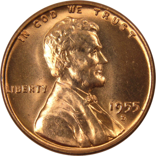 これは！ハリがたくさん入ったルチルのペンダント！すんごい！ 1955 S Lincoln Wheat Cent Uncirculated Mint State Penny 1c Coin