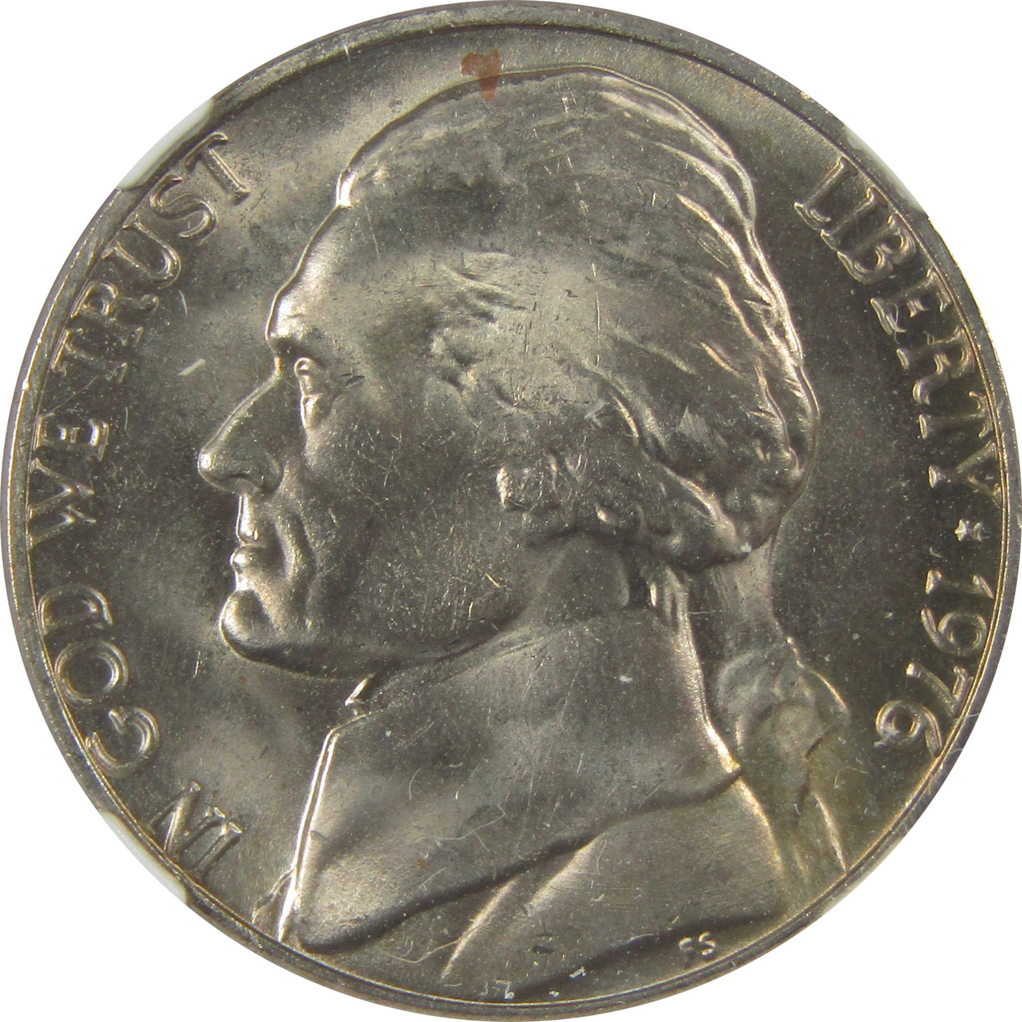 1976 Jefferson Nickel MS 66 NGC Original Bag Fragment SKU:I22111