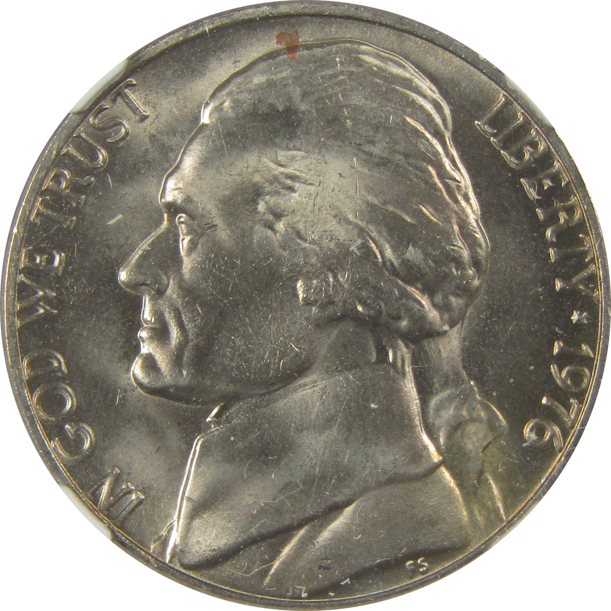 1976 Jefferson Nickel MS 66 NGC Original Bag Fragment SKU:I22111