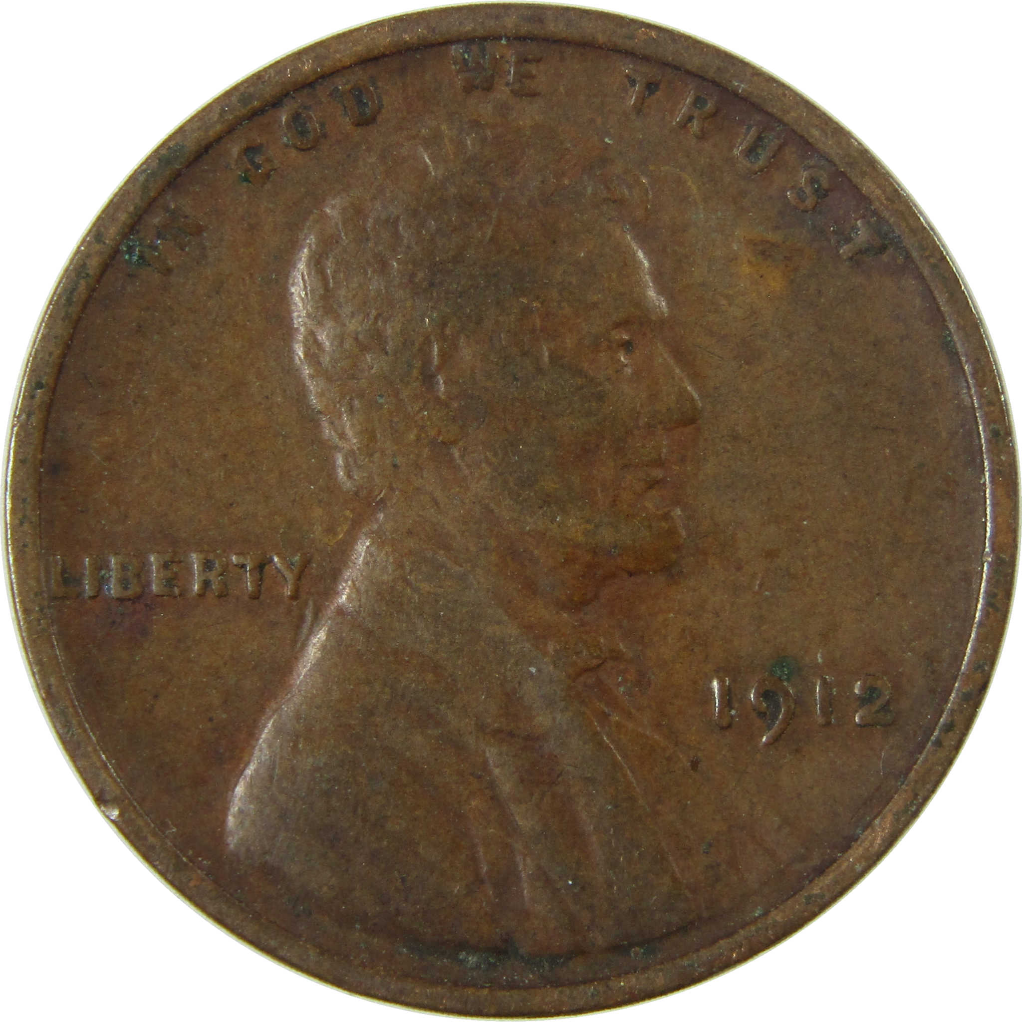 1912 Lincoln Wheat Cent VG Very Good Penny 1c Coin SKU:I26850