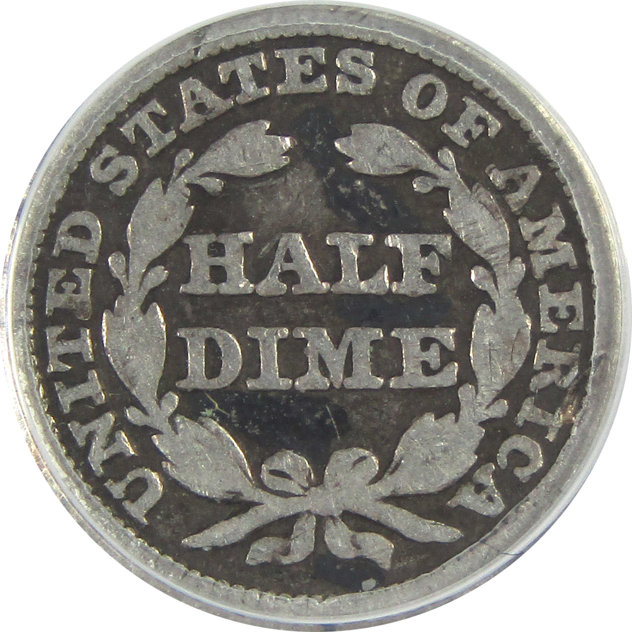 1848 Medium Date Seated Liberty Half Dime G 6 ANACS Silver SKU:I16276