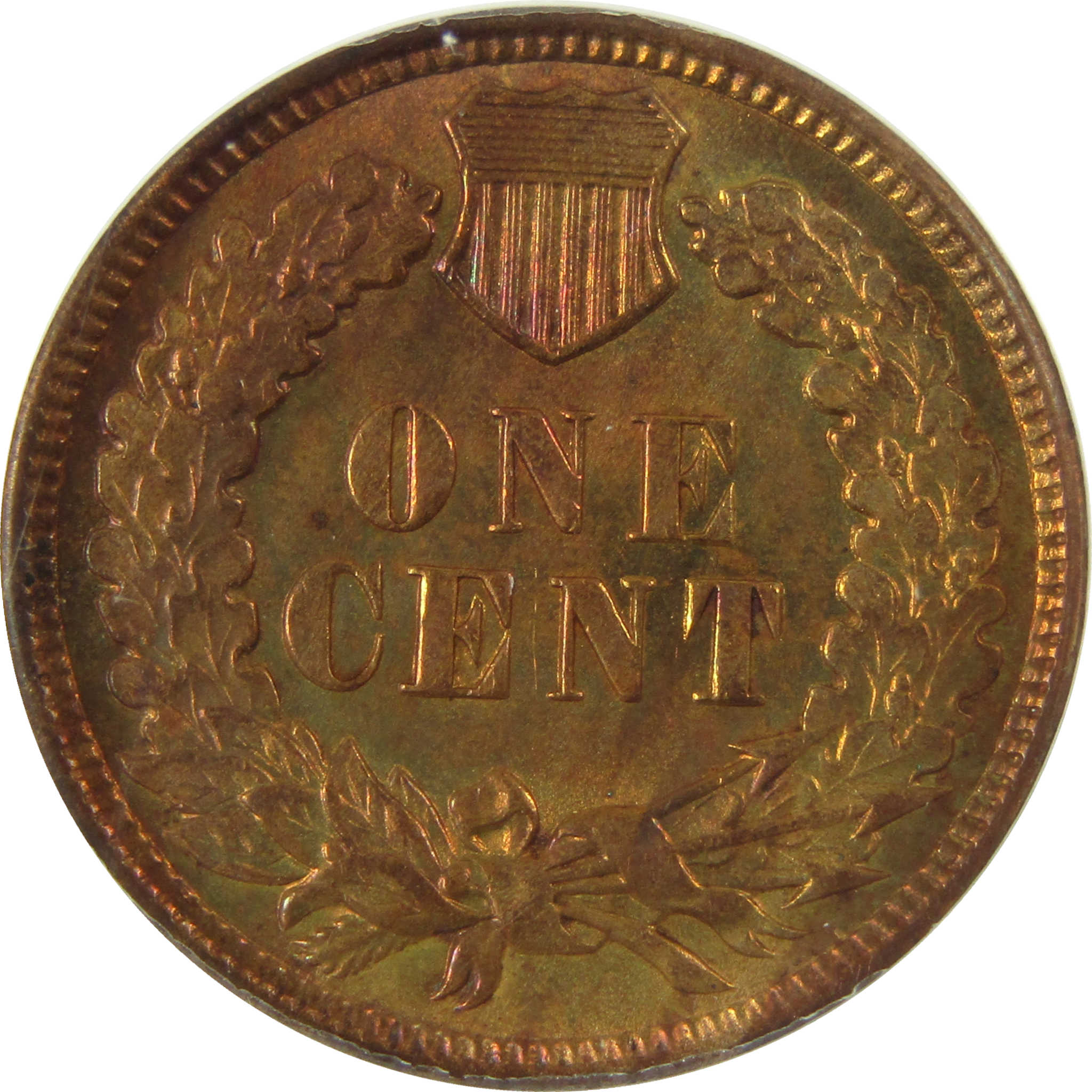 1909 Indian Head Cent MS 62 RB ANACS Uncirculated Penny SKU:I28401