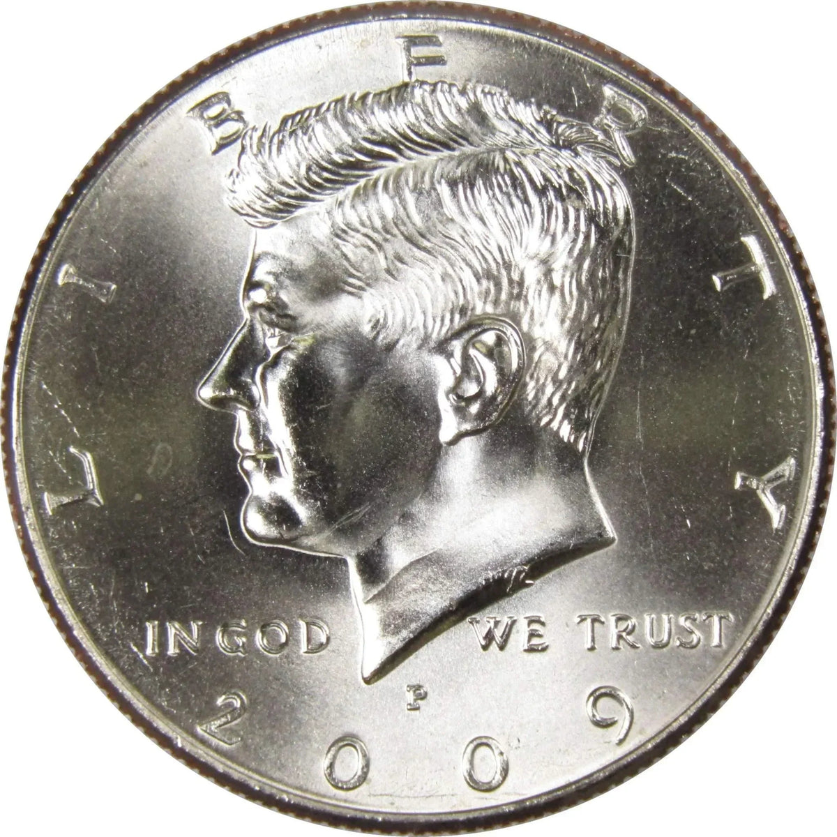 2009 P Kennedy Half Dollar Clad Uncirculated Mint State 50c Coin