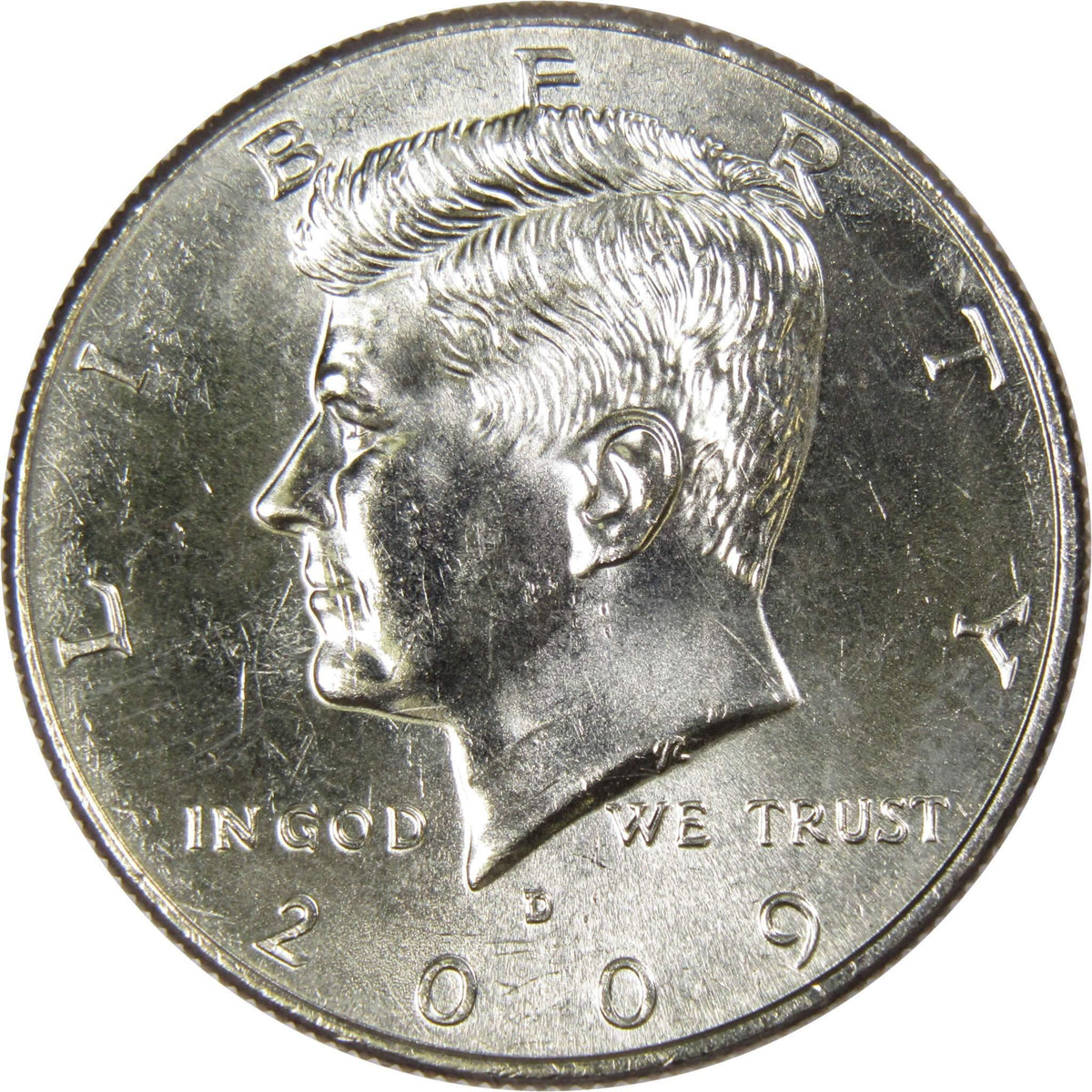 2009 D Kennedy Half Dollar Clad Uncirculated Mint State 50c Coin