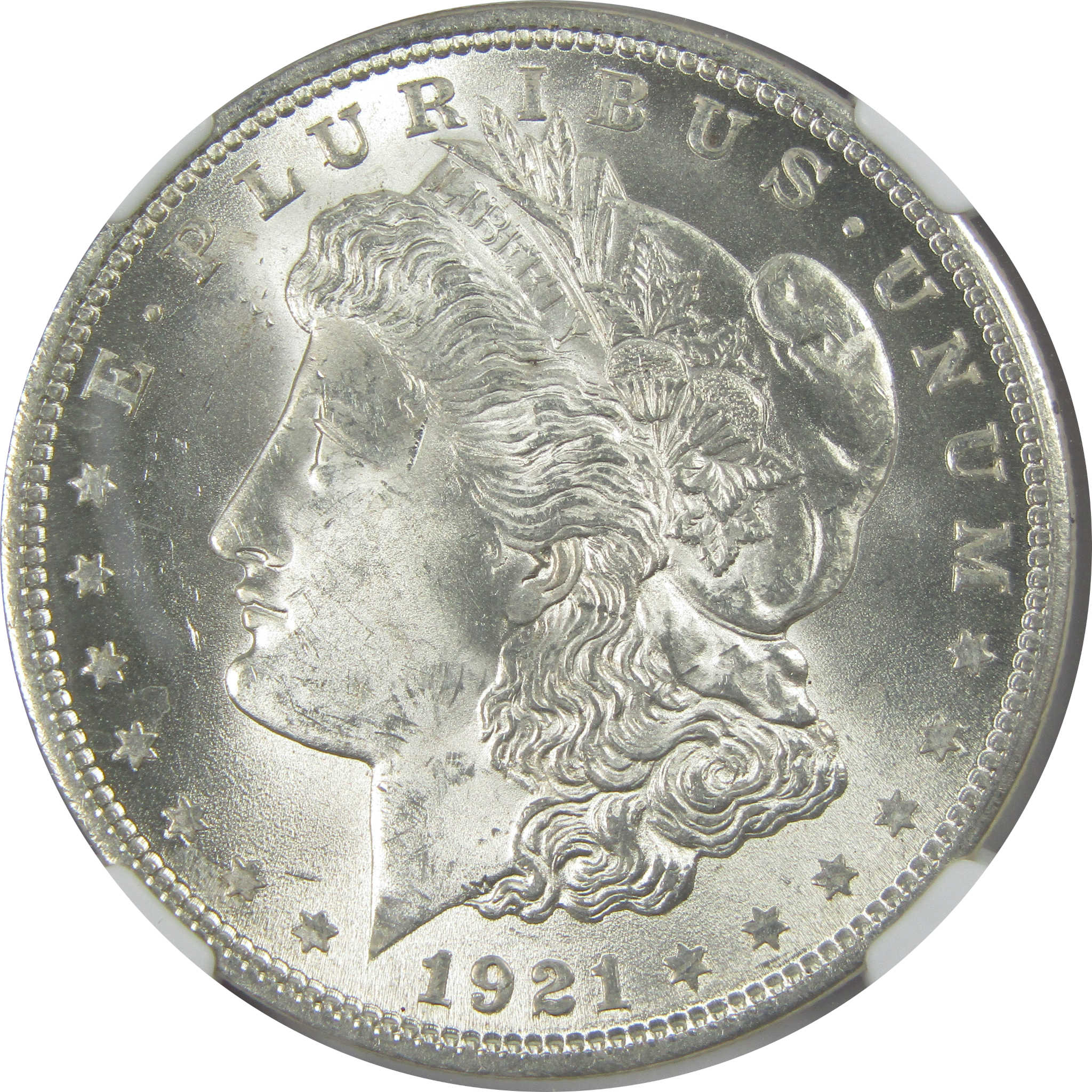 1921 Morgan Dollar MS 63 NGC Silver $1 Uncirculated Coin SKU:I15713 - Morgan coin - Morgan silver dollar - Morgan silver dollar for sale - Profile Coins &amp; Collectibles