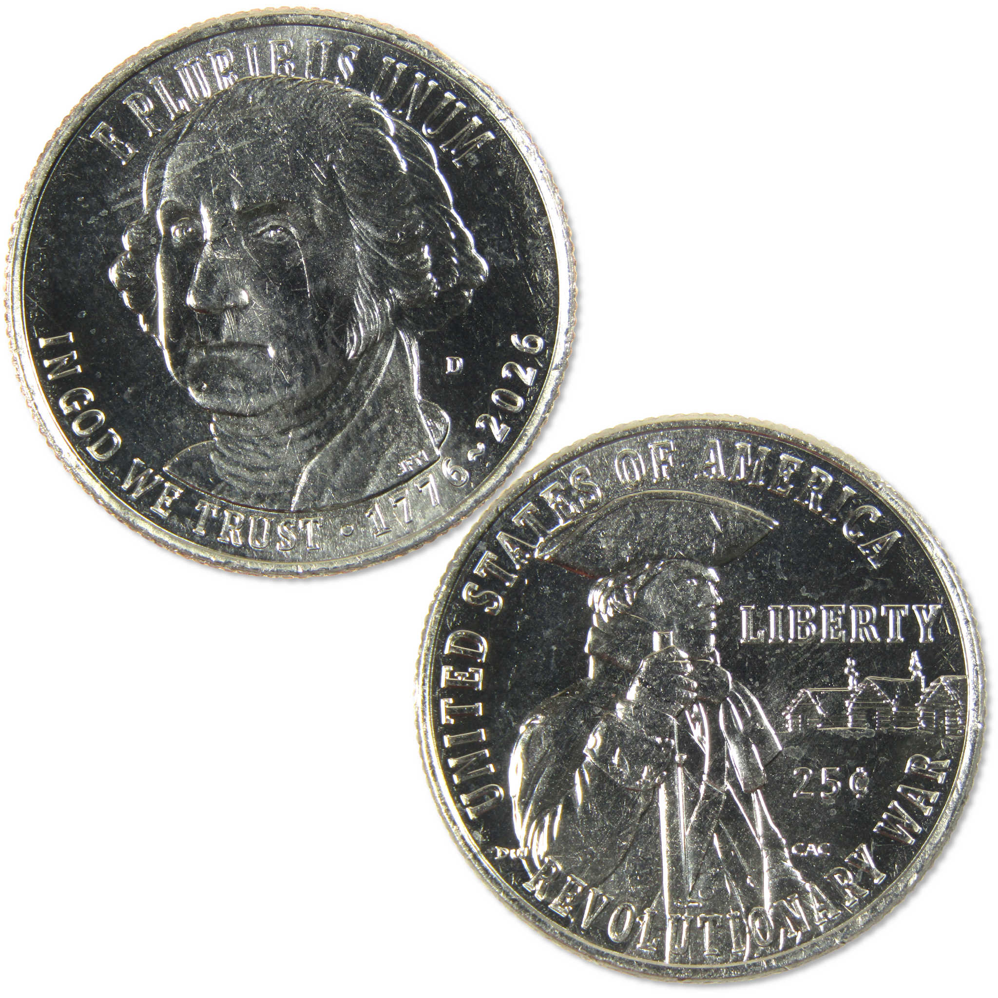 2026 D Revolutionary War Semiquincentennial Clad Quarter Uncirculated