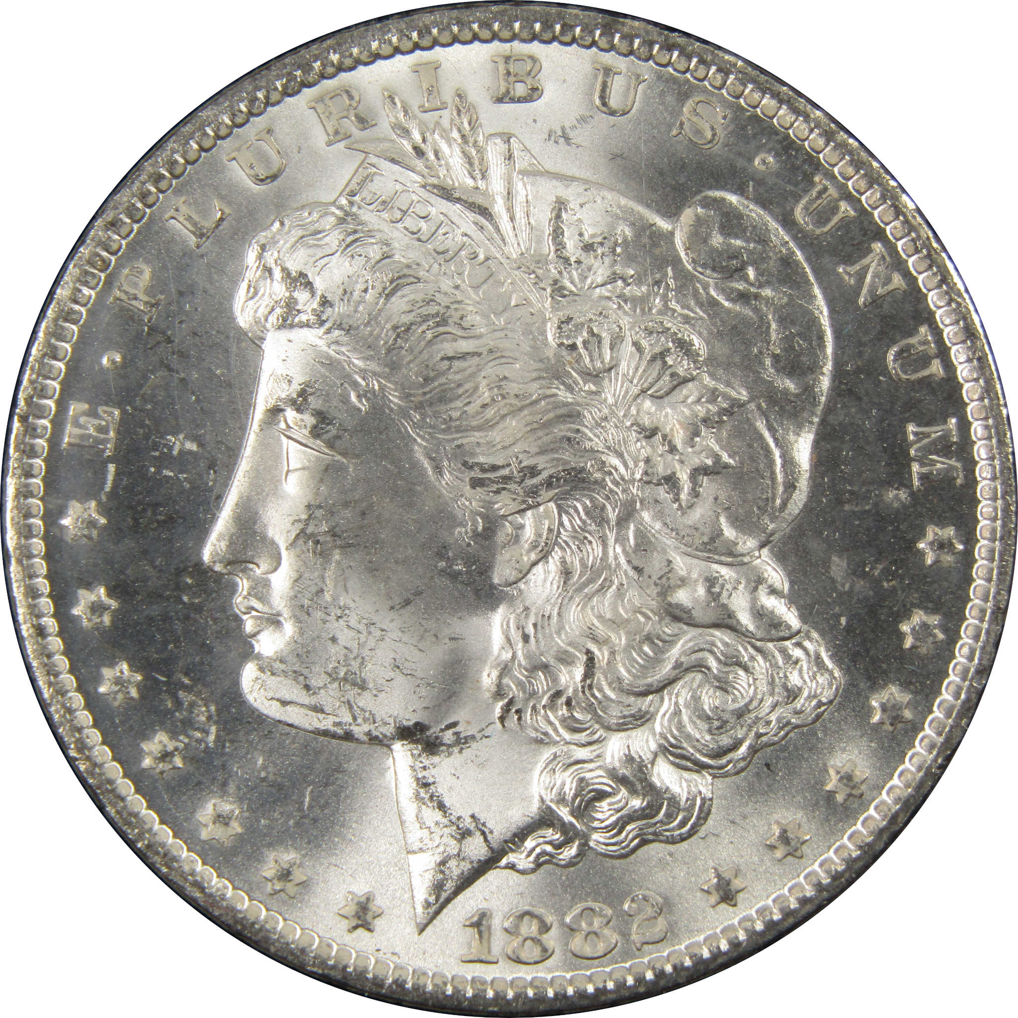 1882 CC GSA Morgan Dollar BU Uncirculated Silver $1 Coin SKU:I9862 - Morgan coin - Morgan silver dollar - Morgan silver dollar for sale - Profile Coins &amp; Collectibles