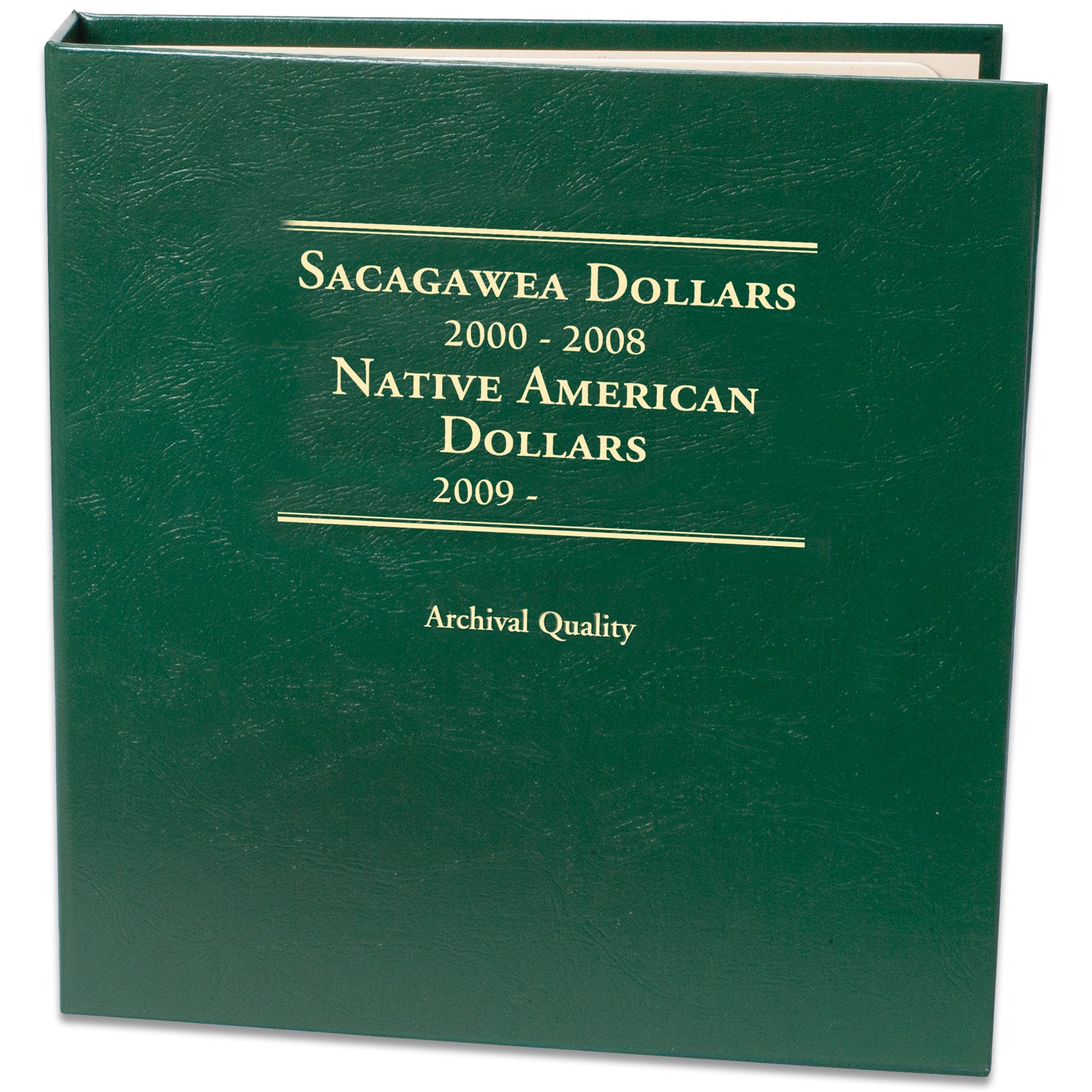 2000-Date Sacagawea Dollar Coin Album Littleton Coin Company