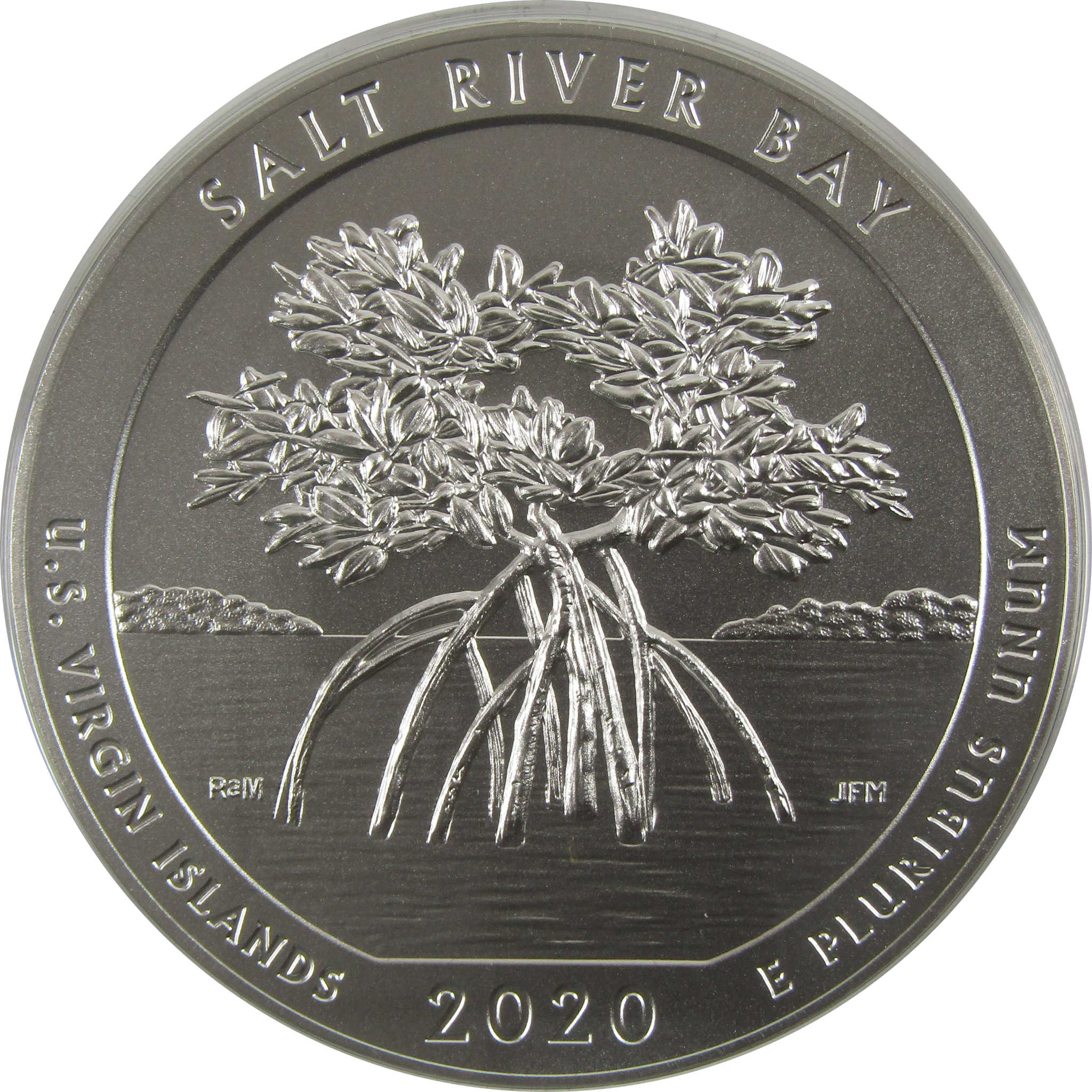 2020 P Salt River Bay National Park 5 oz Silver OGP COA SKU:CPC2570