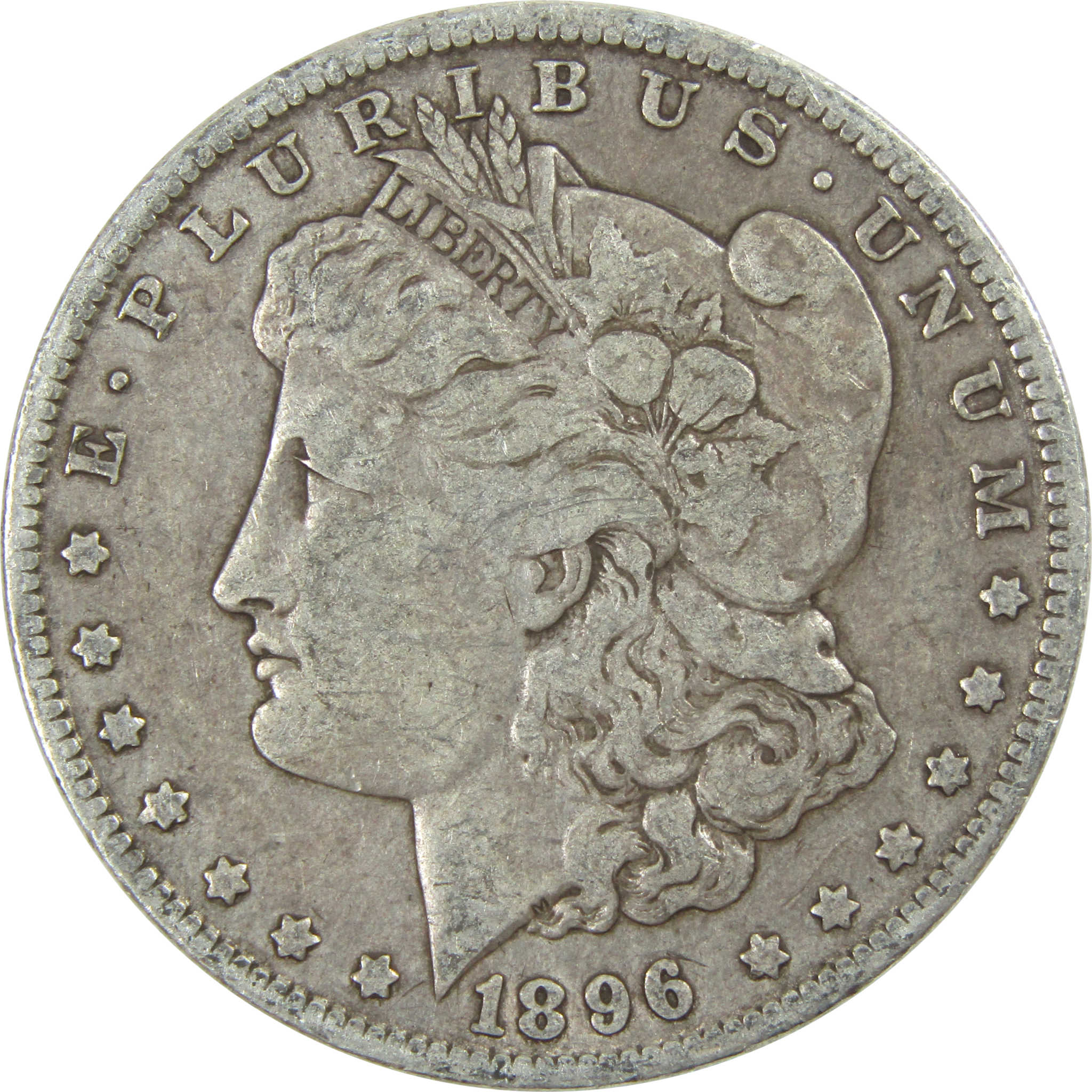 1896 O Morgan Dollar F Fine Silver $1 Coin SKU:I13732 - Morgan coin - Morgan silver dollar - Morgan silver dollar for sale - Profile Coins &amp; Collectibles