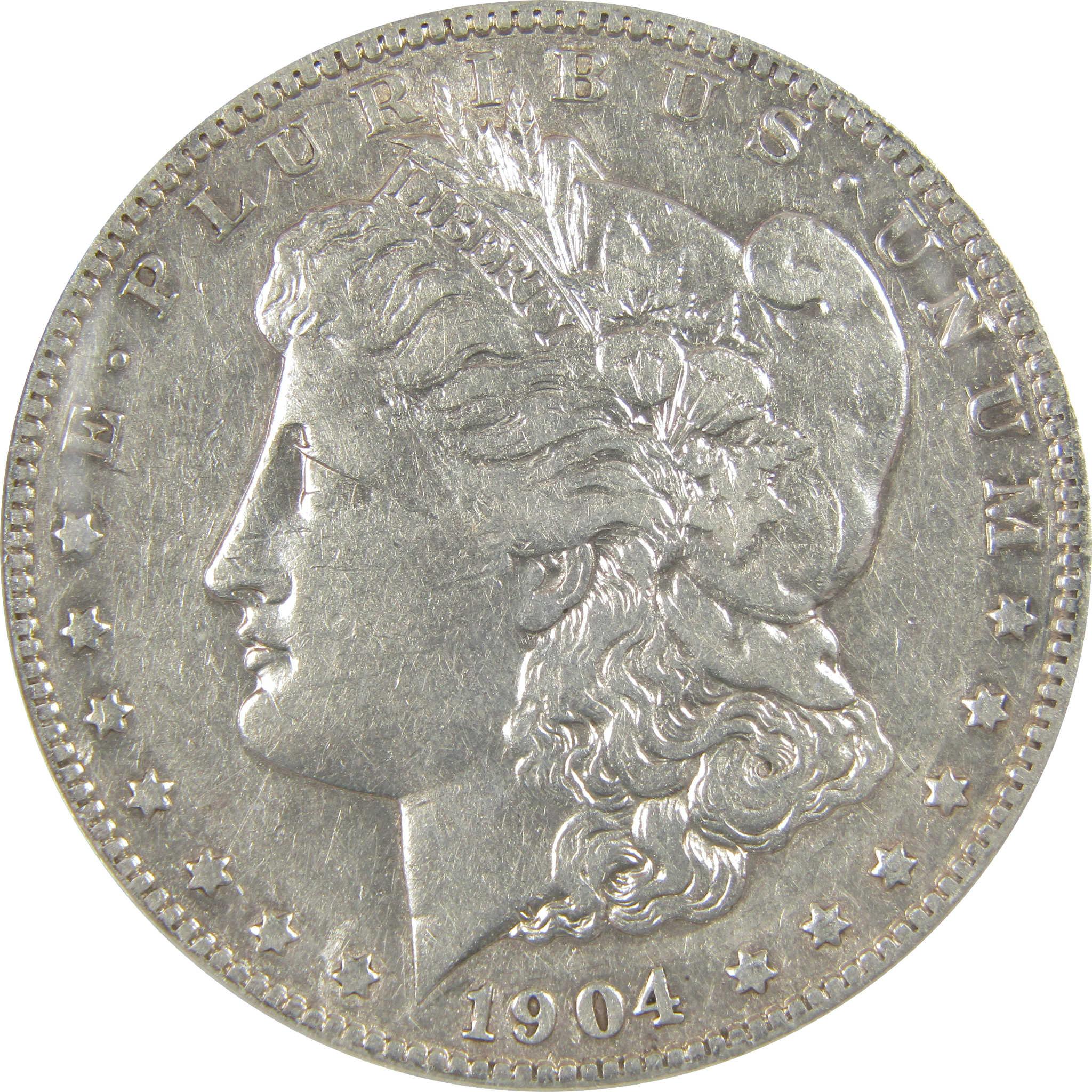 1904 S Morgan Dollar EF 40 Details ANACS Silver $1 Coin SKU:I21179 - Morgan coin - Morgan silver dollar - Morgan silver dollar for sale - Profile Coins &amp; Collectibles