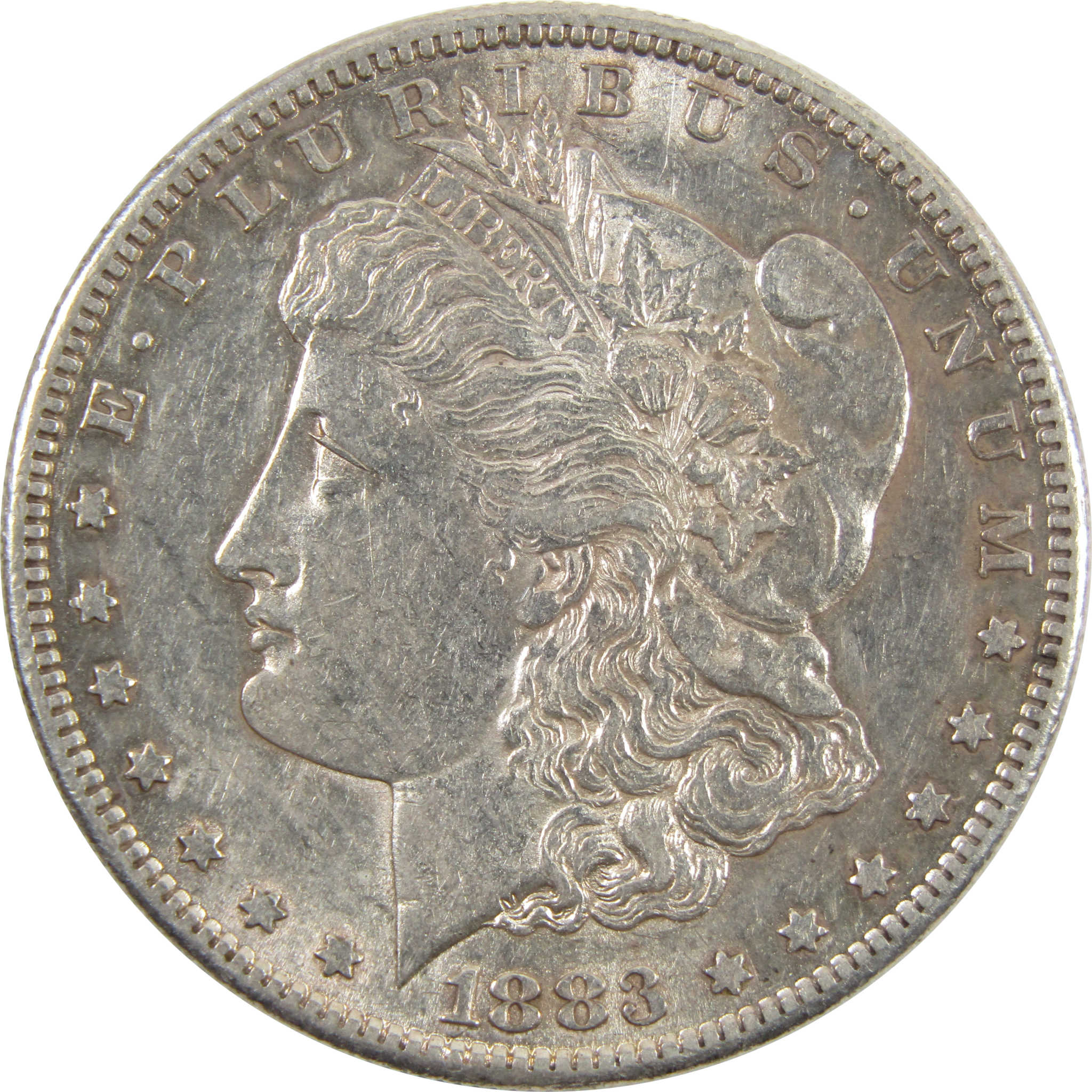 1883 S Morgan Dollar AU About Uncirculated Details SKU:I11215 - Morgan coin - Morgan silver dollar - Morgan silver dollar for sale - Profile Coins &amp; Collectibles